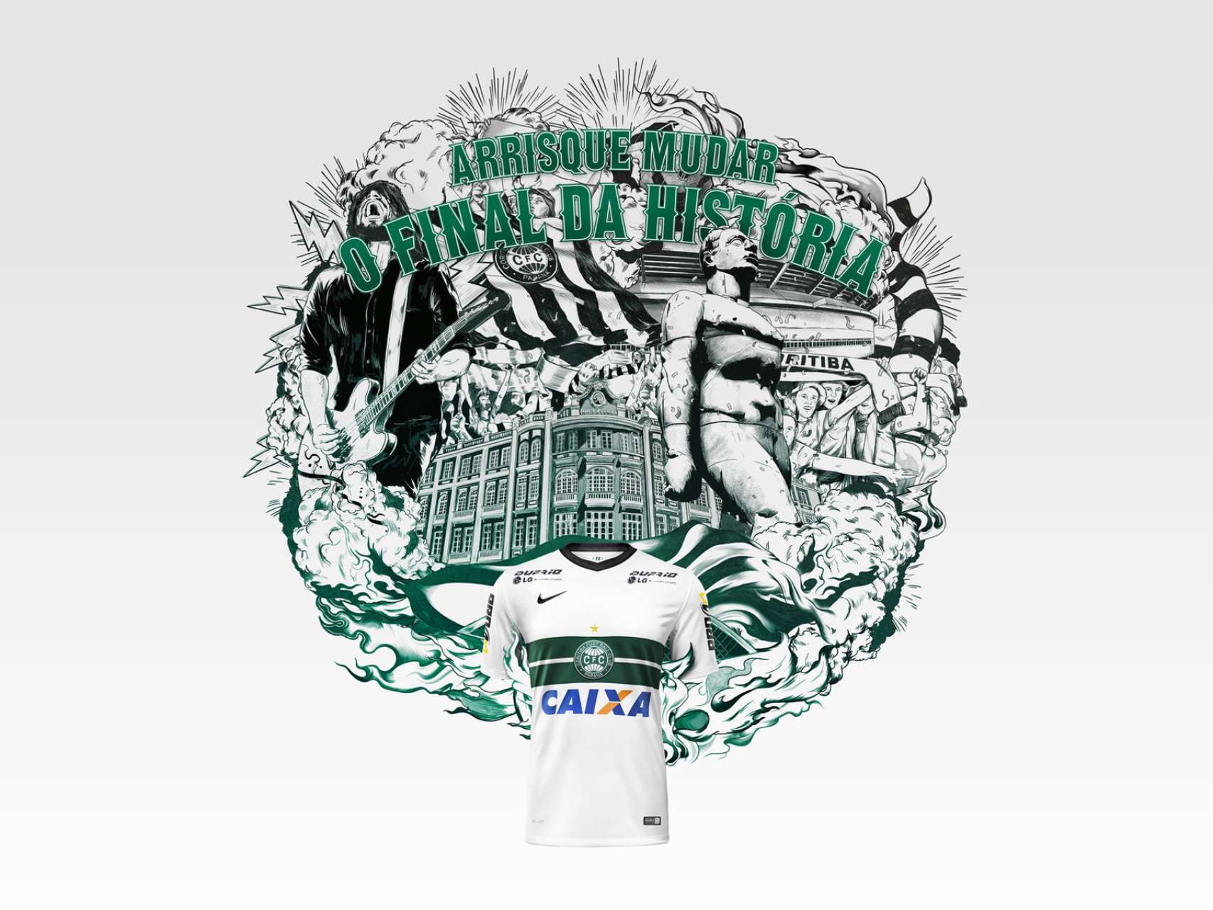 Nova camisa do Coxa