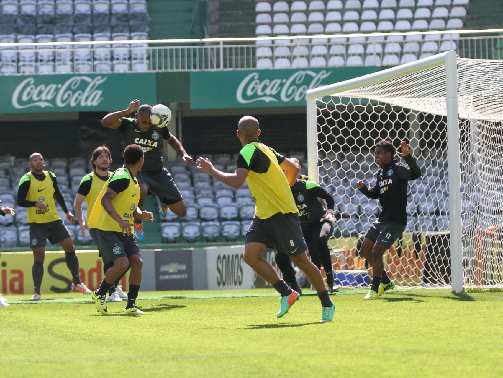 Fotos: treino antes da viagem