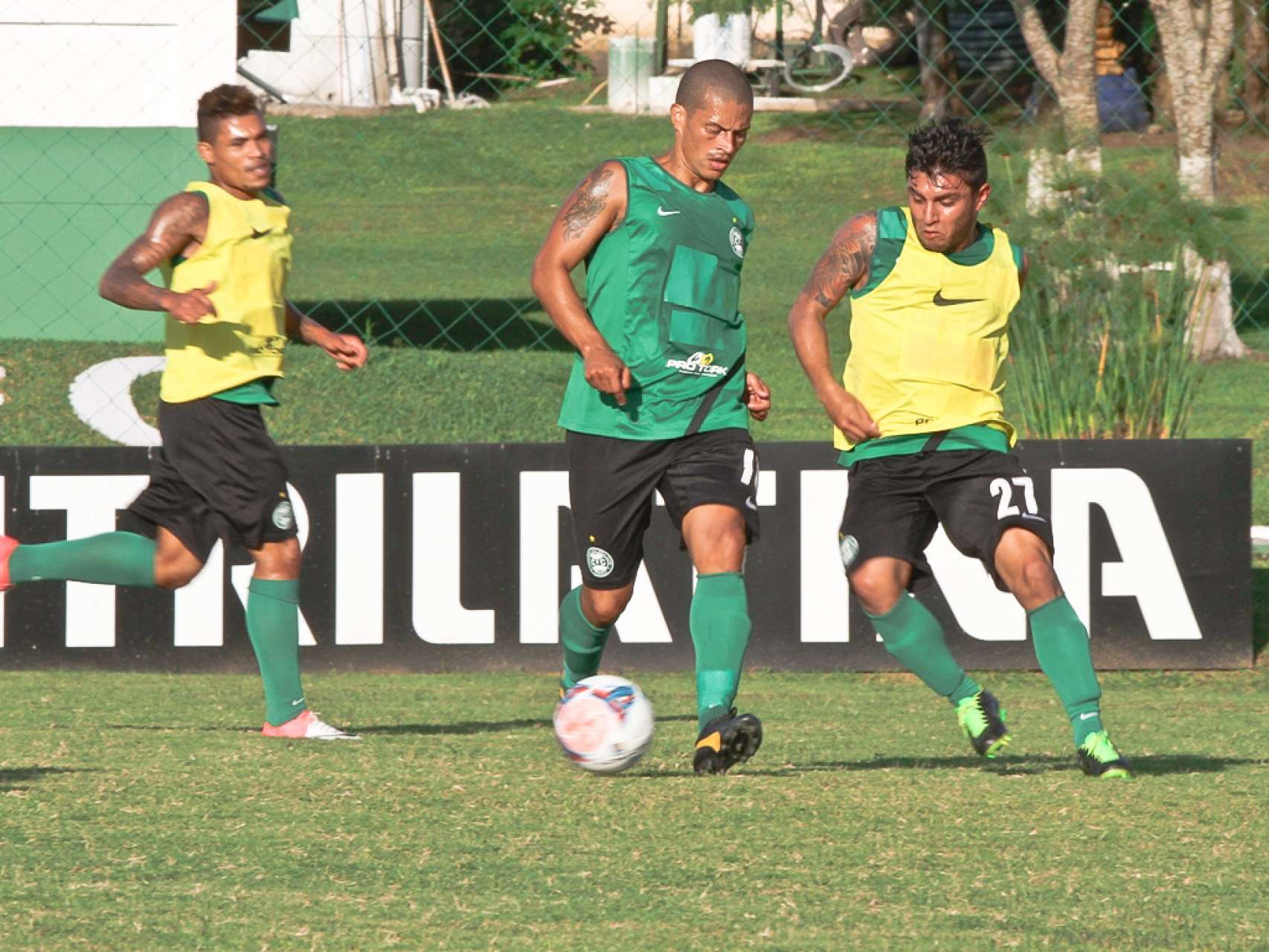 Confira imagens do treino desta tarde