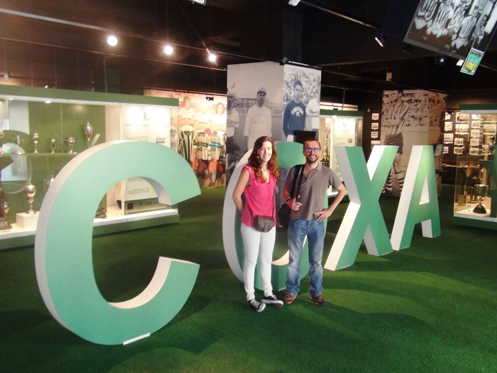 Portugueses visitam o Couto Pereira