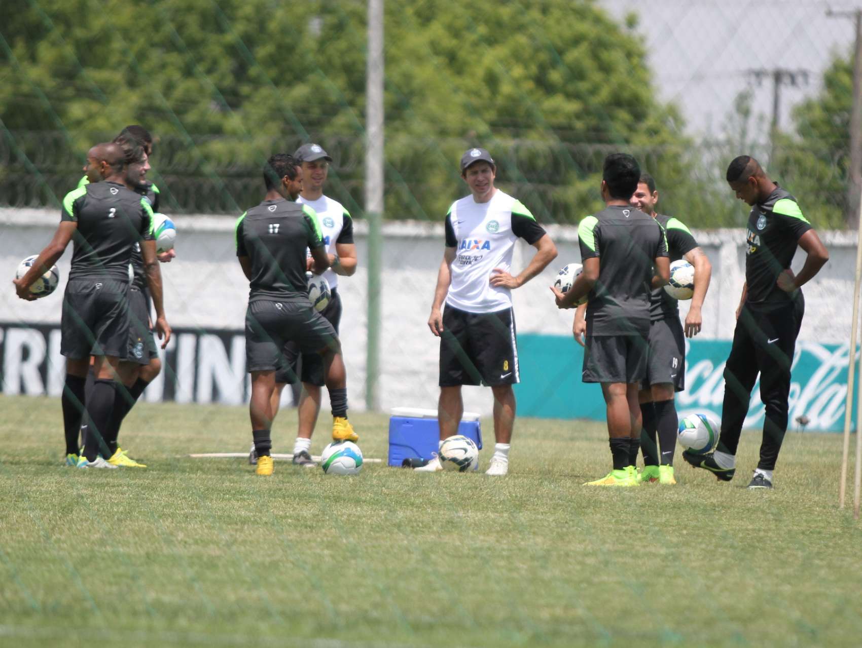 Fotos: treino no CT