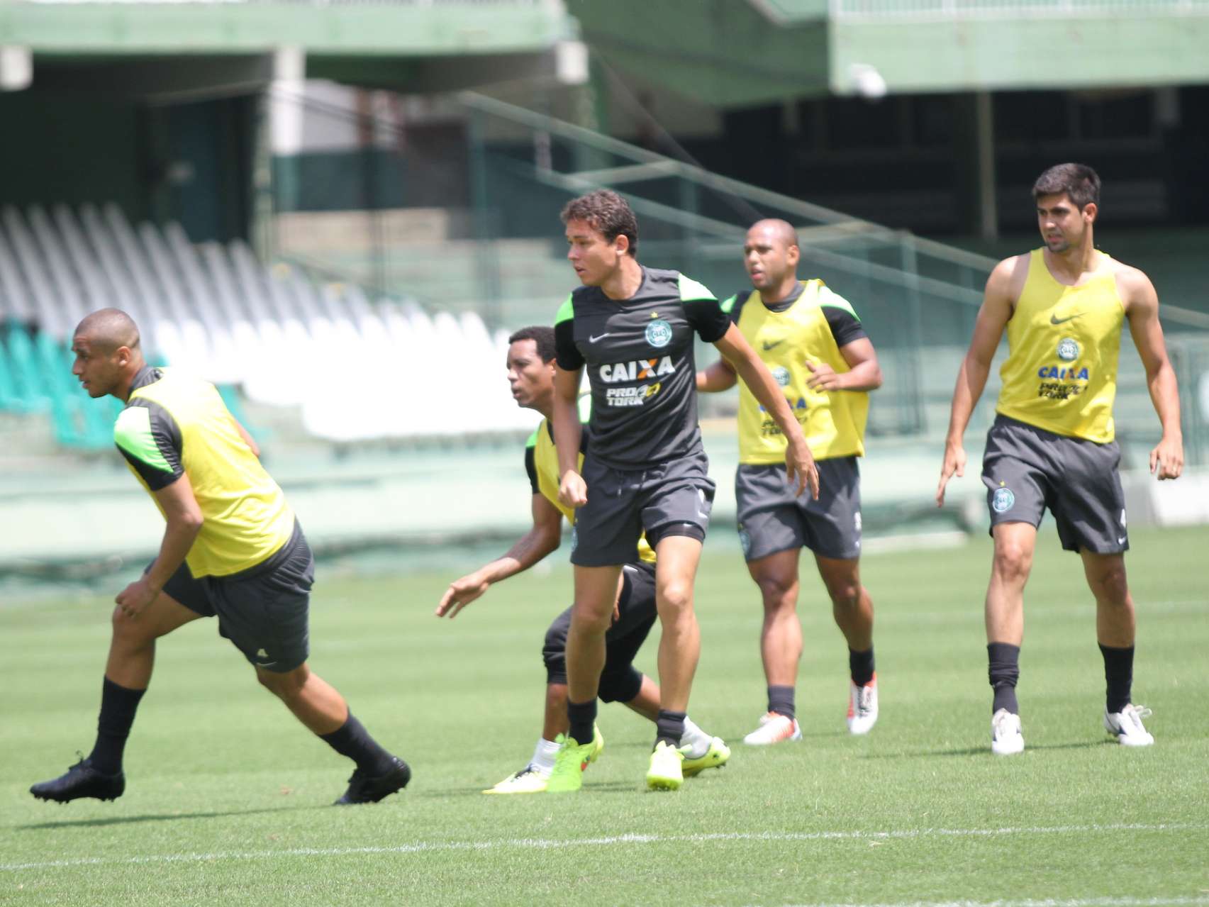 Fotos: treino no Couto