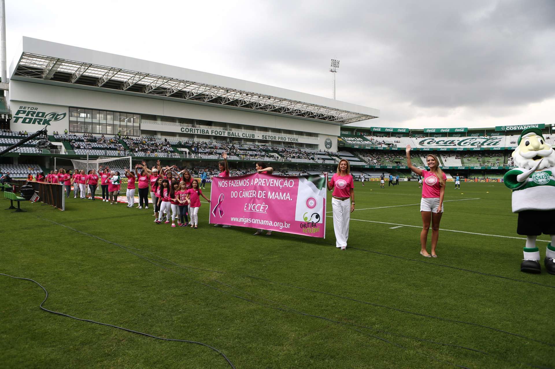 Coritiba no Outubro Rosa