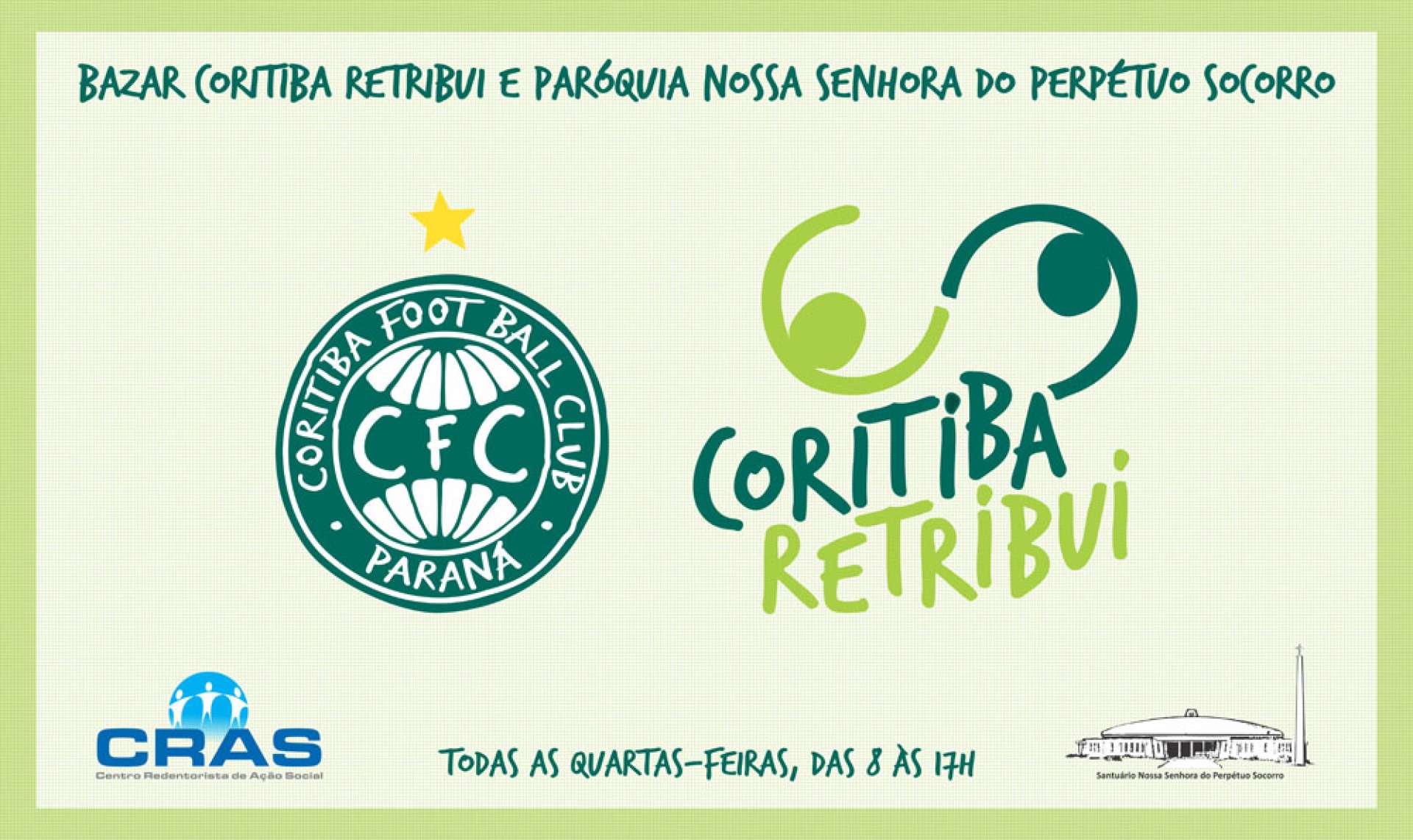 Ajude o Bazar Beneficente do Coritiba com doa��es