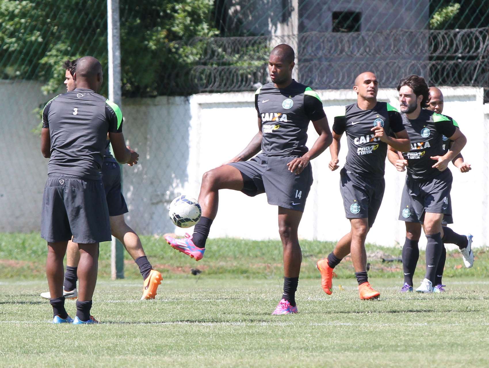 Imagens do treino