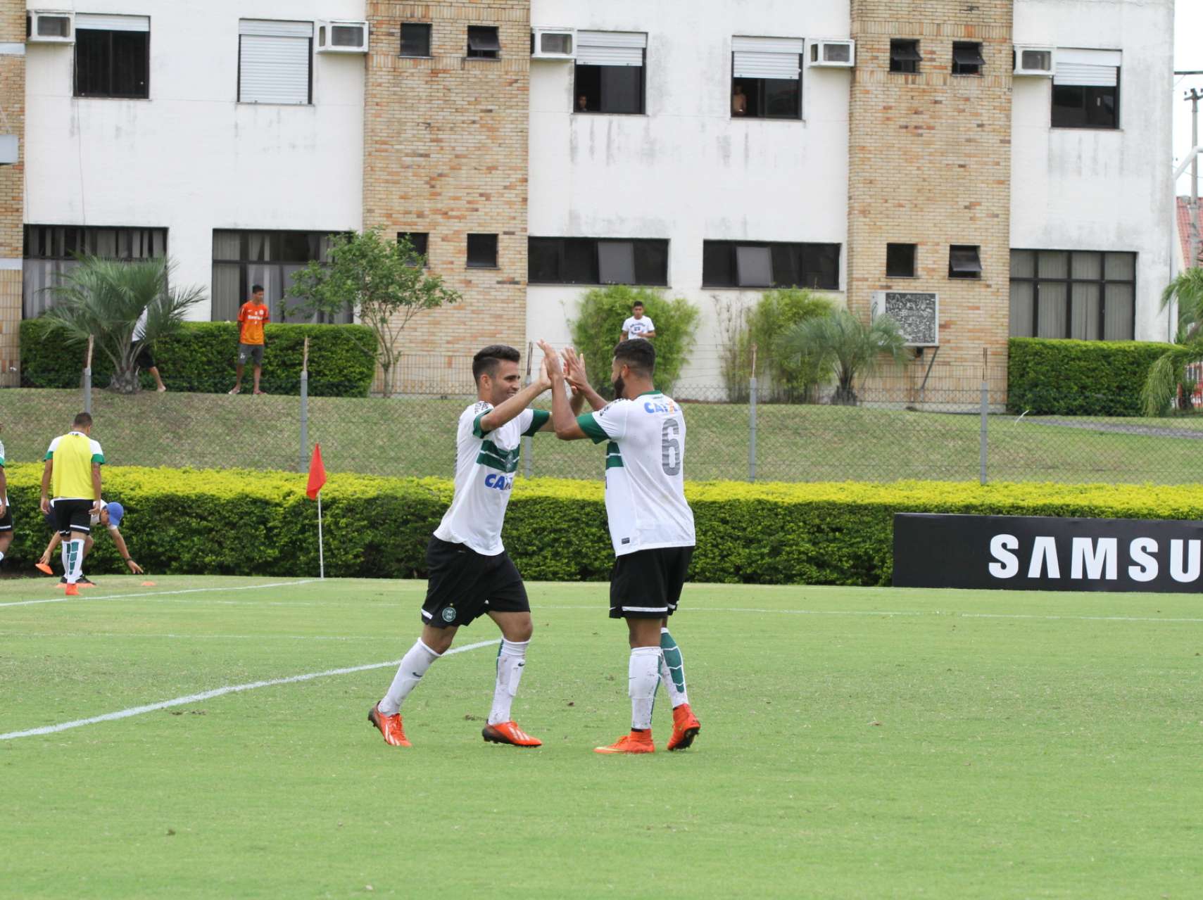 Fotos da vit�ria no Brasileiro Sub-20