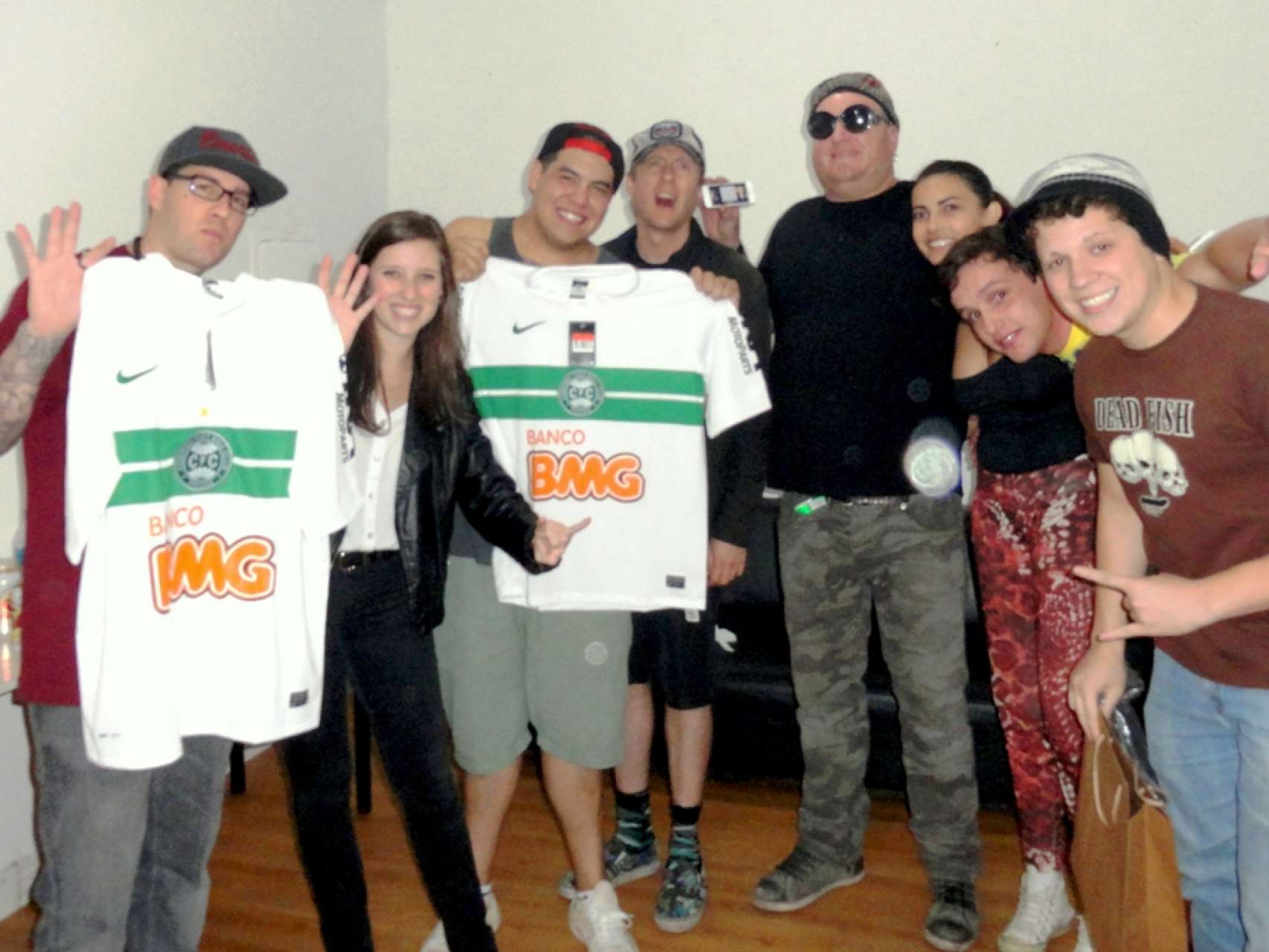 Sublime With Rome recebe camisa coxa-branca