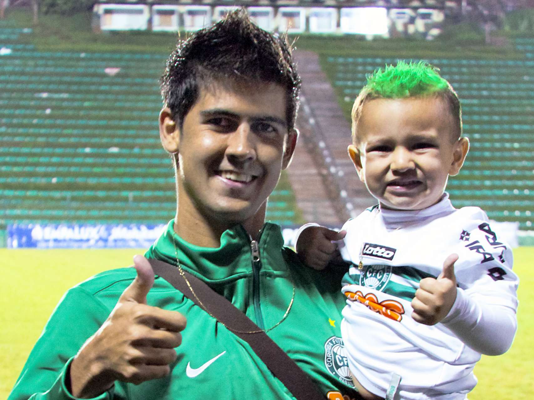 Um pequeno torcedor
