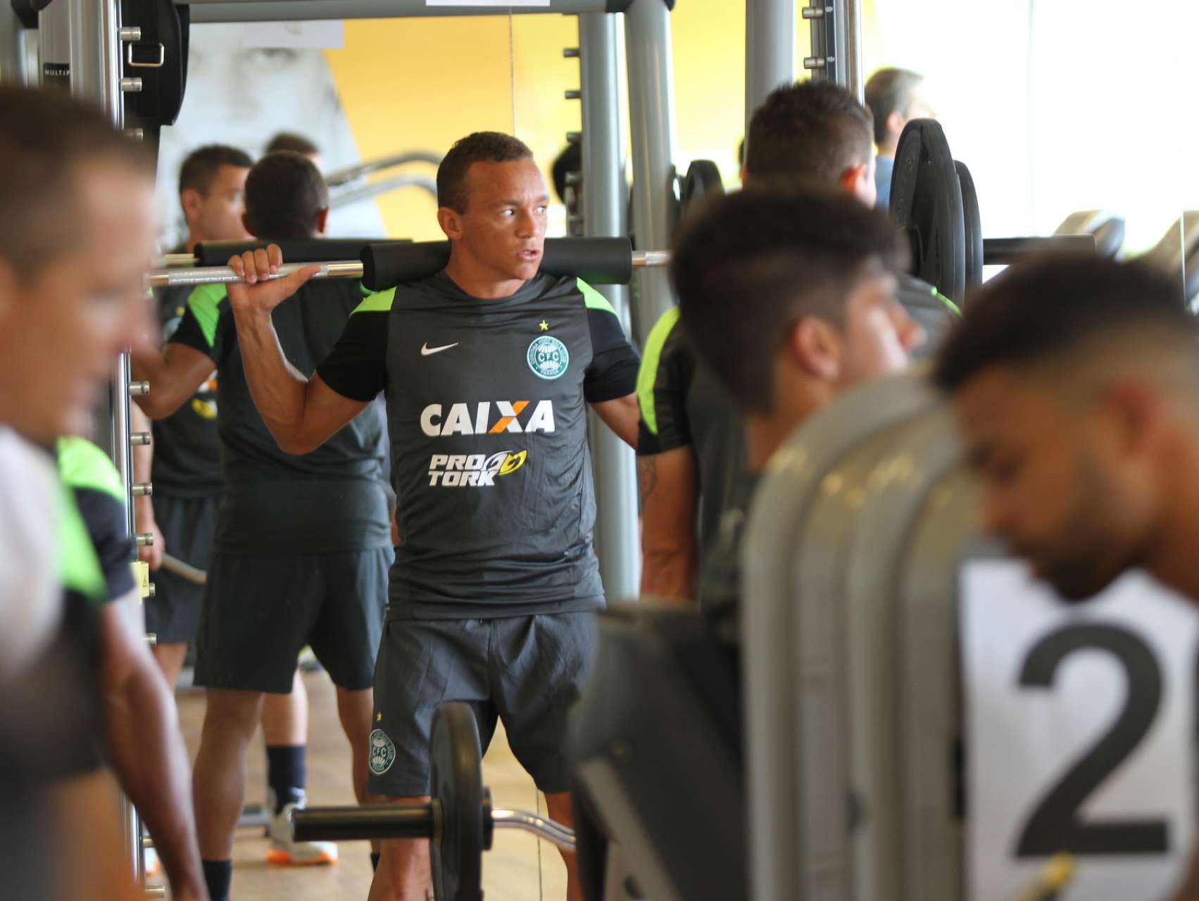 Coxa faz o 1� treino em Atibaia