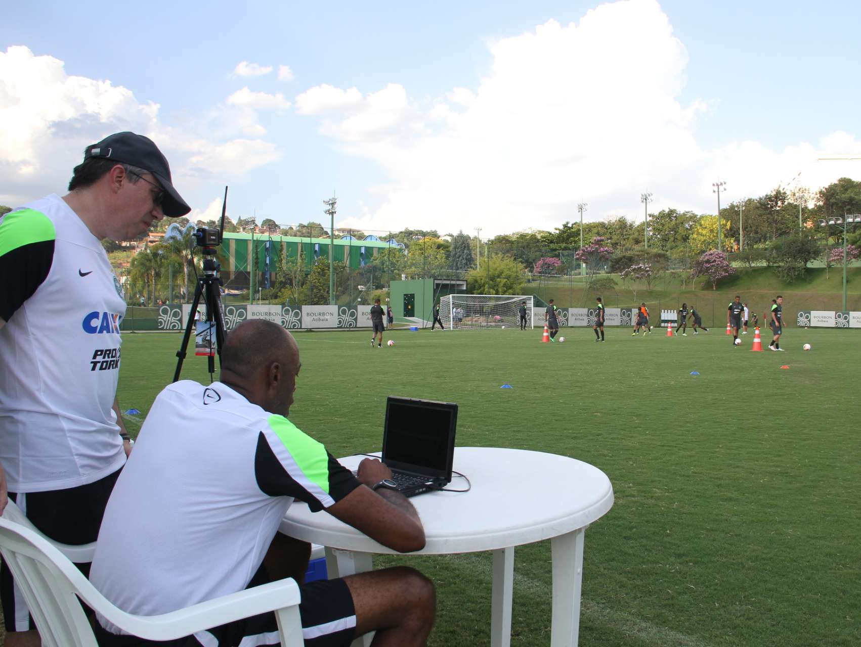 Monitoramento orienta treino da tarde