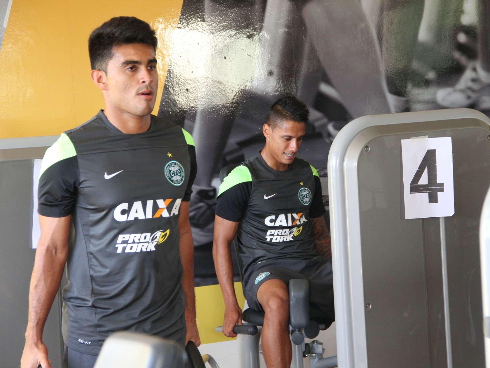 Galeria Coxa: volta aos treinos