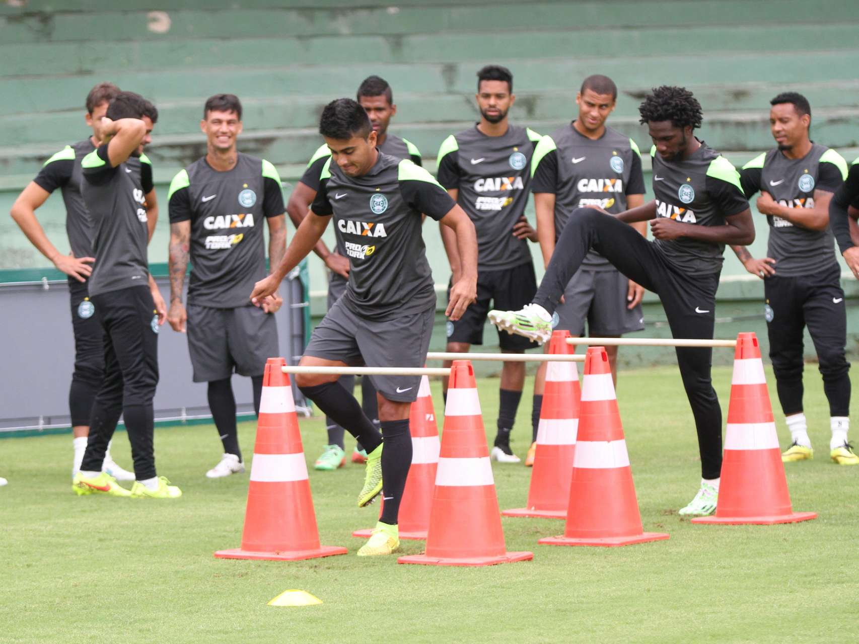 Treino em fotos