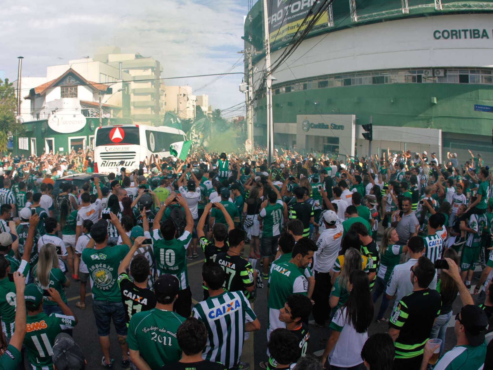 Recep��o alviverde
