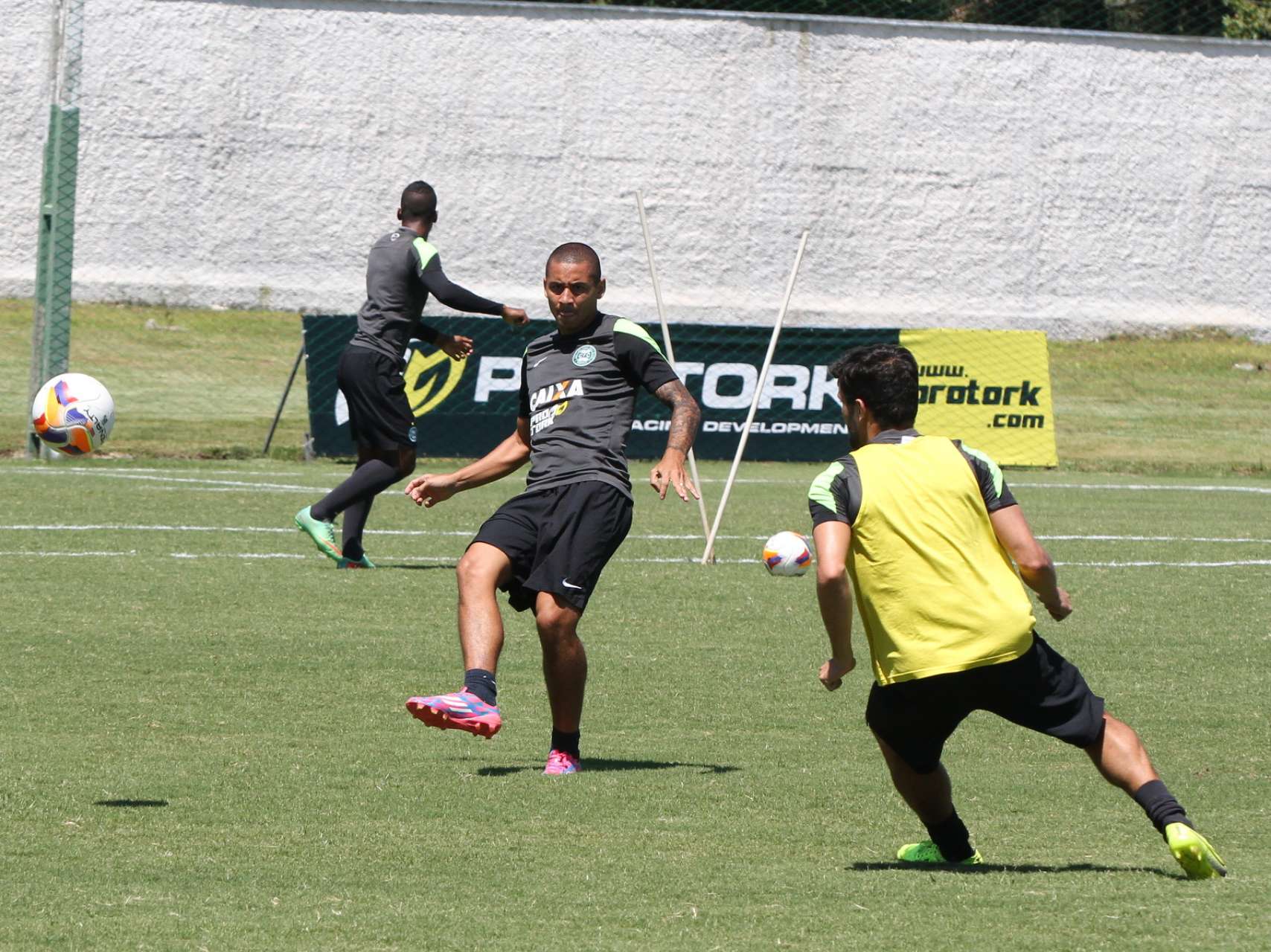 Galeria Coxa: prepara��o