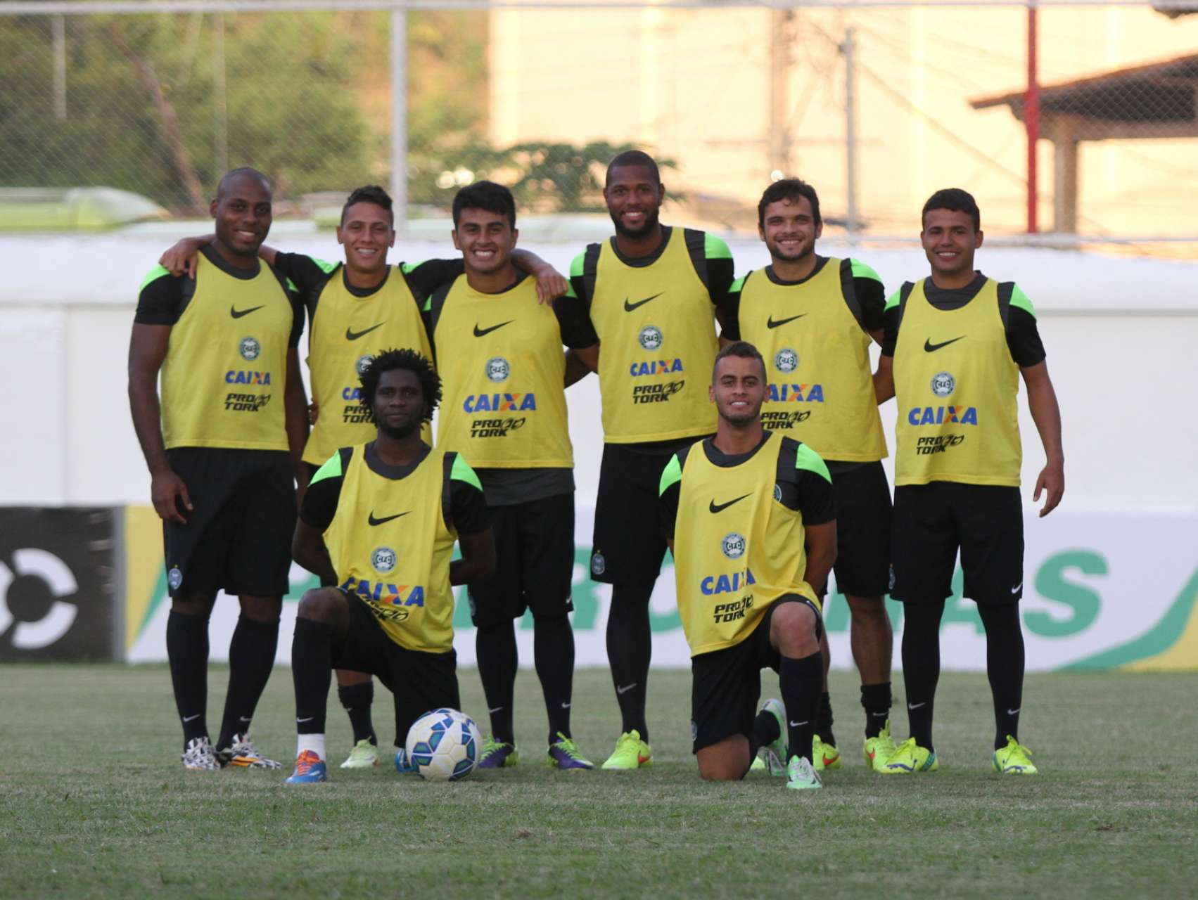 Fotos do treino em MG