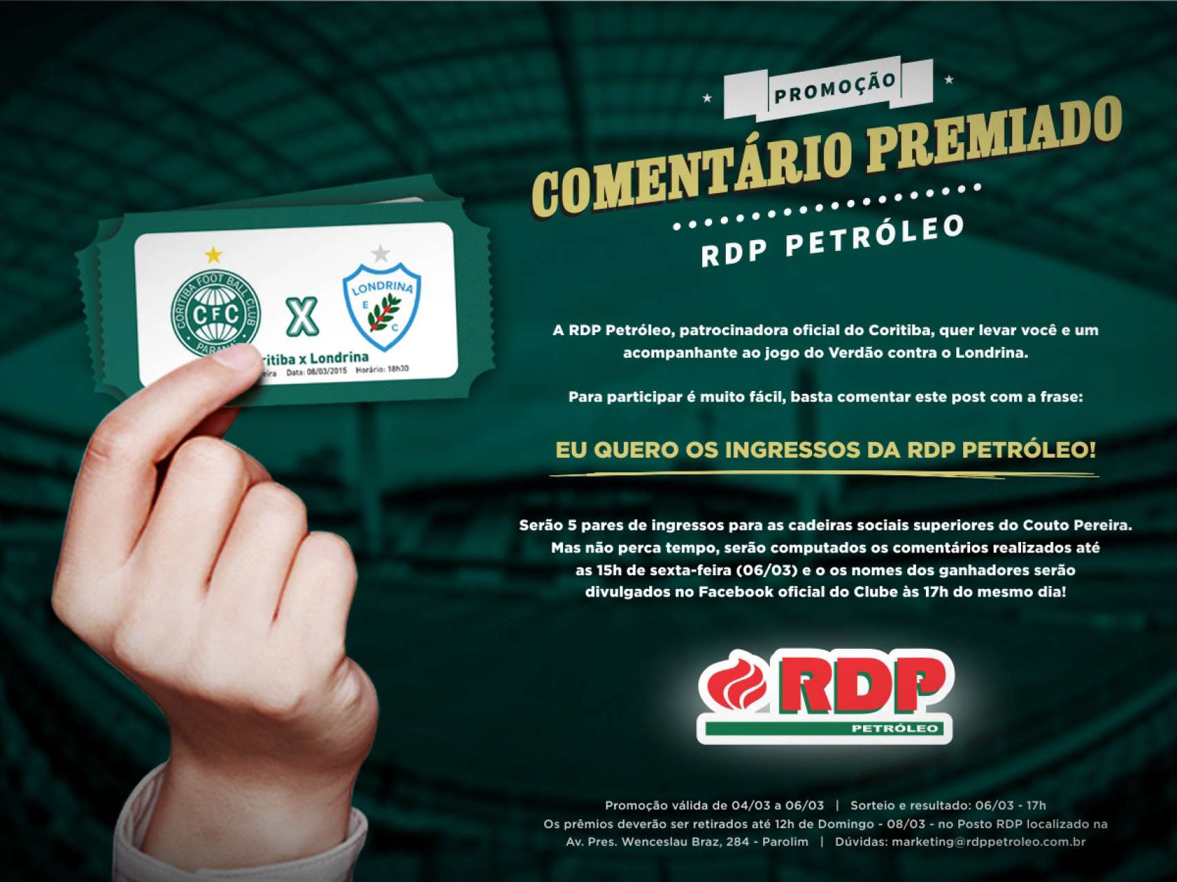 Promo��o Coment�rio Premiado