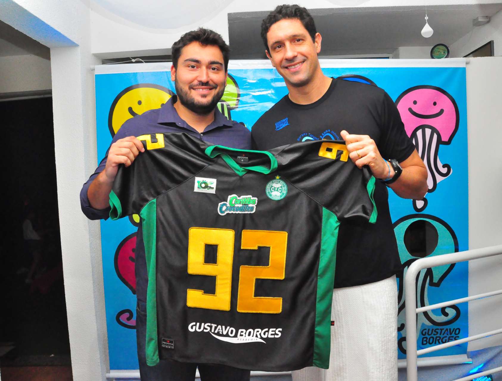 Crocodiles fecha parceria com Academia Gustavo Borges