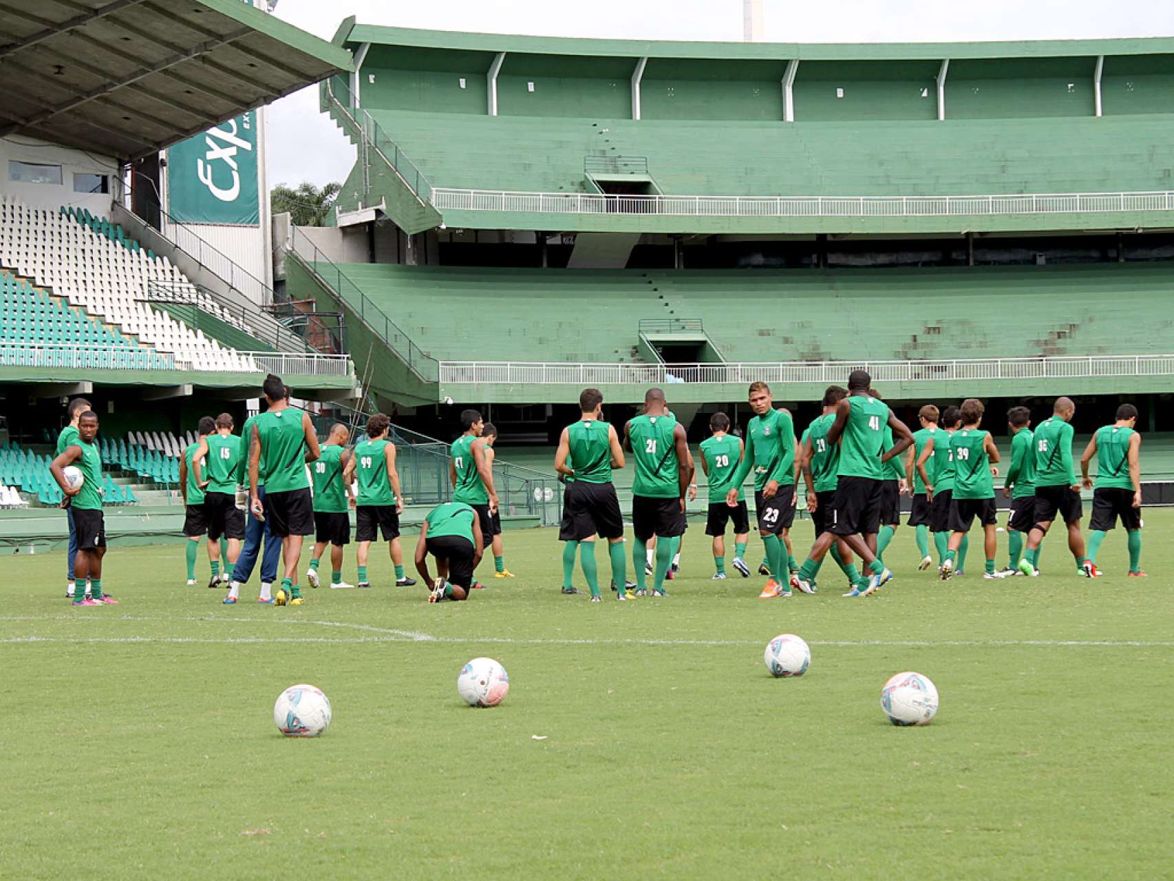 Fotos: Treino no Couto Pereira