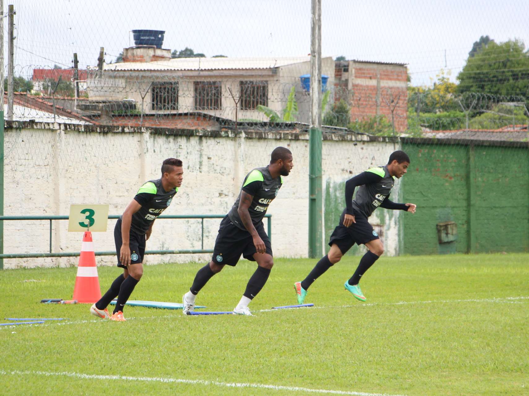 Fotos: treinamento no CT