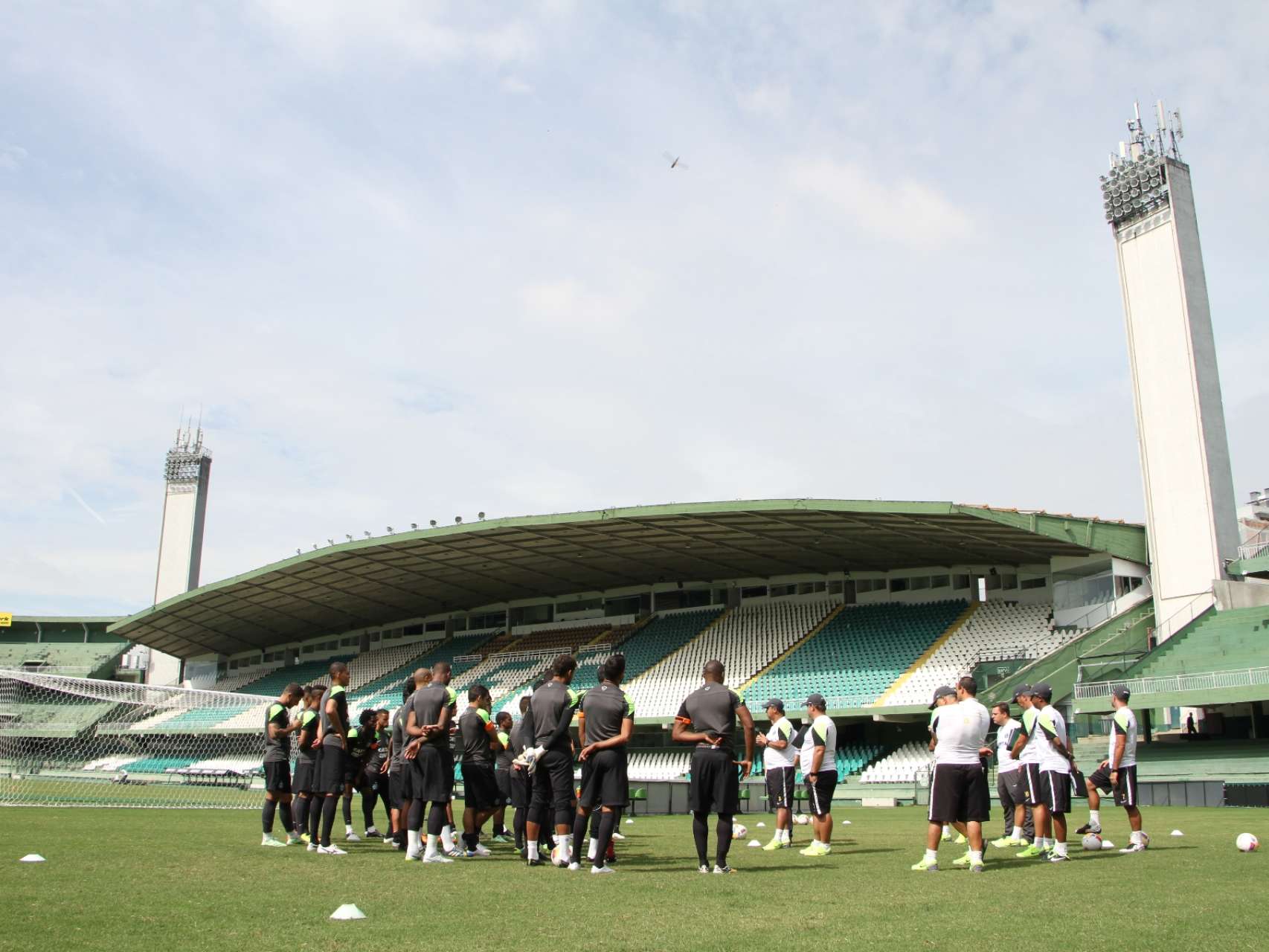 Dia de treino no Couto