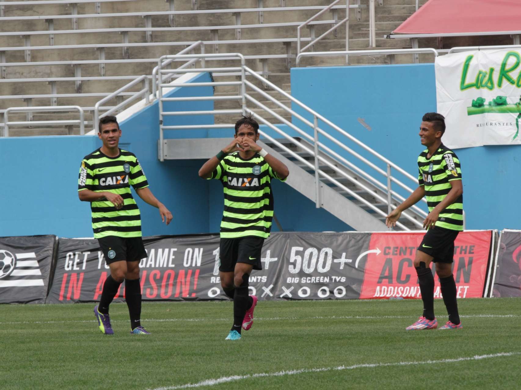 Fotos da goleada em Dallas