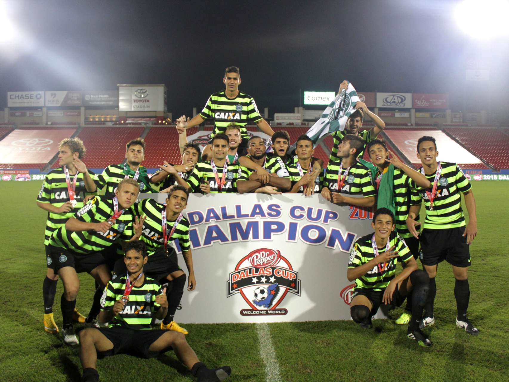 Coritiba volta a Dallas Cup em 2017