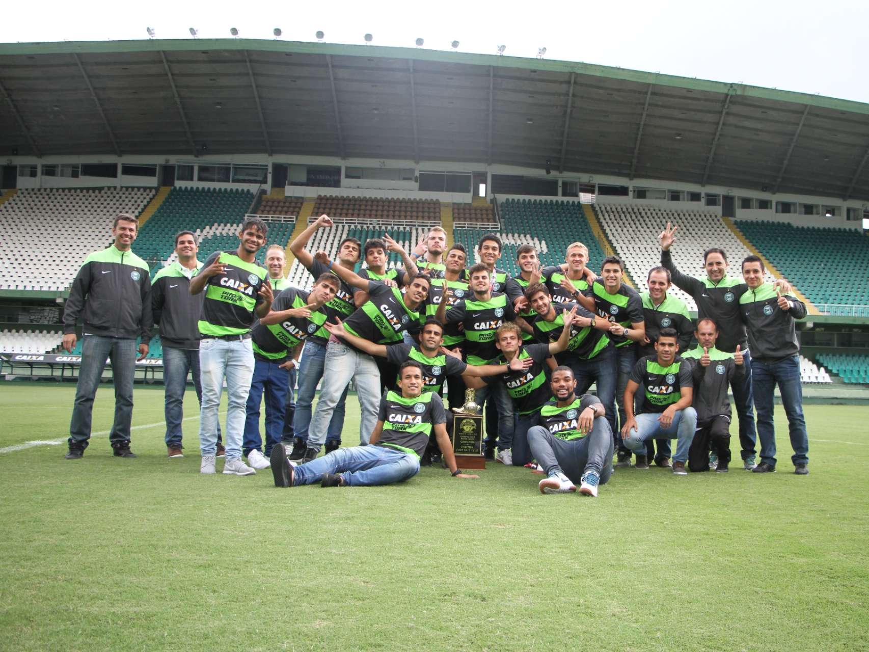 Chegada dos campe�es