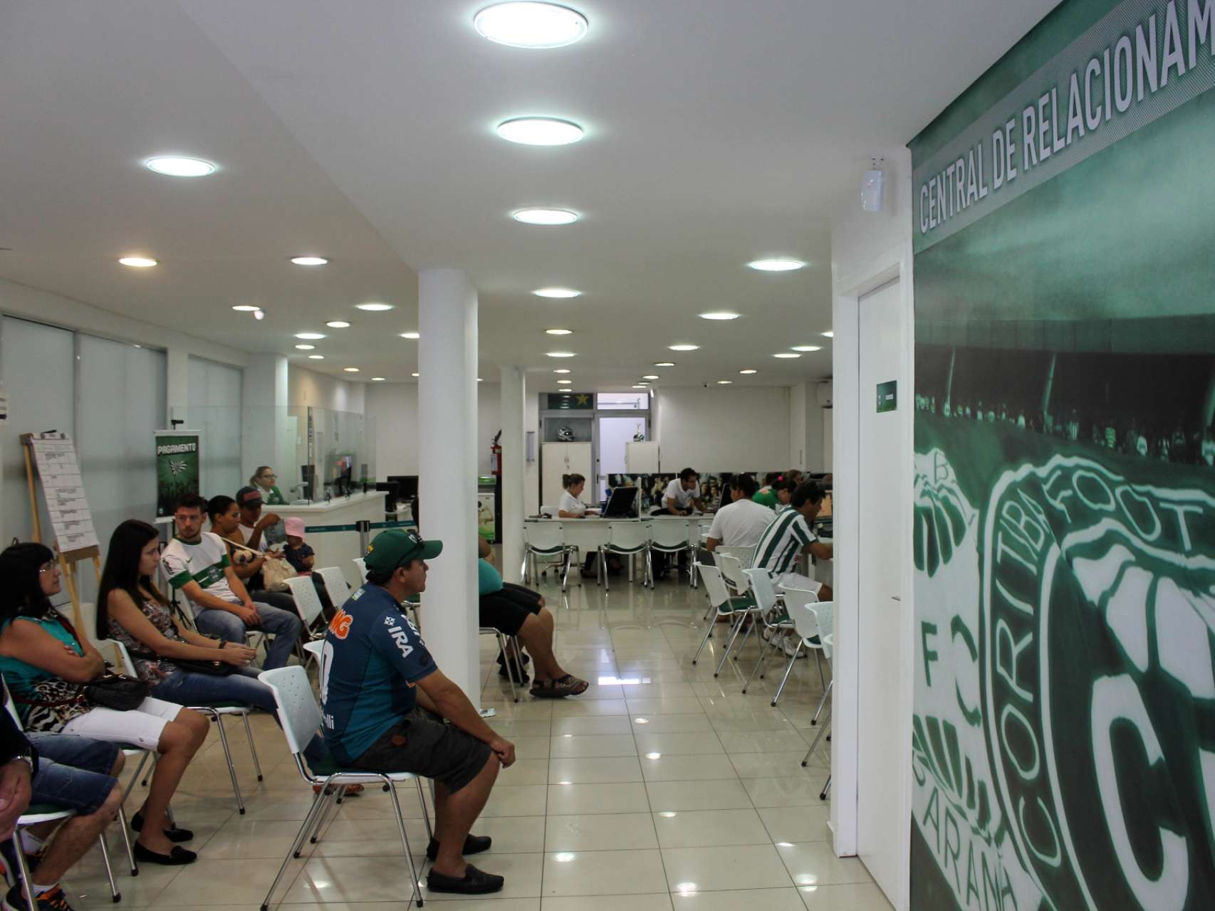 Hor�rio da Central de S�cios