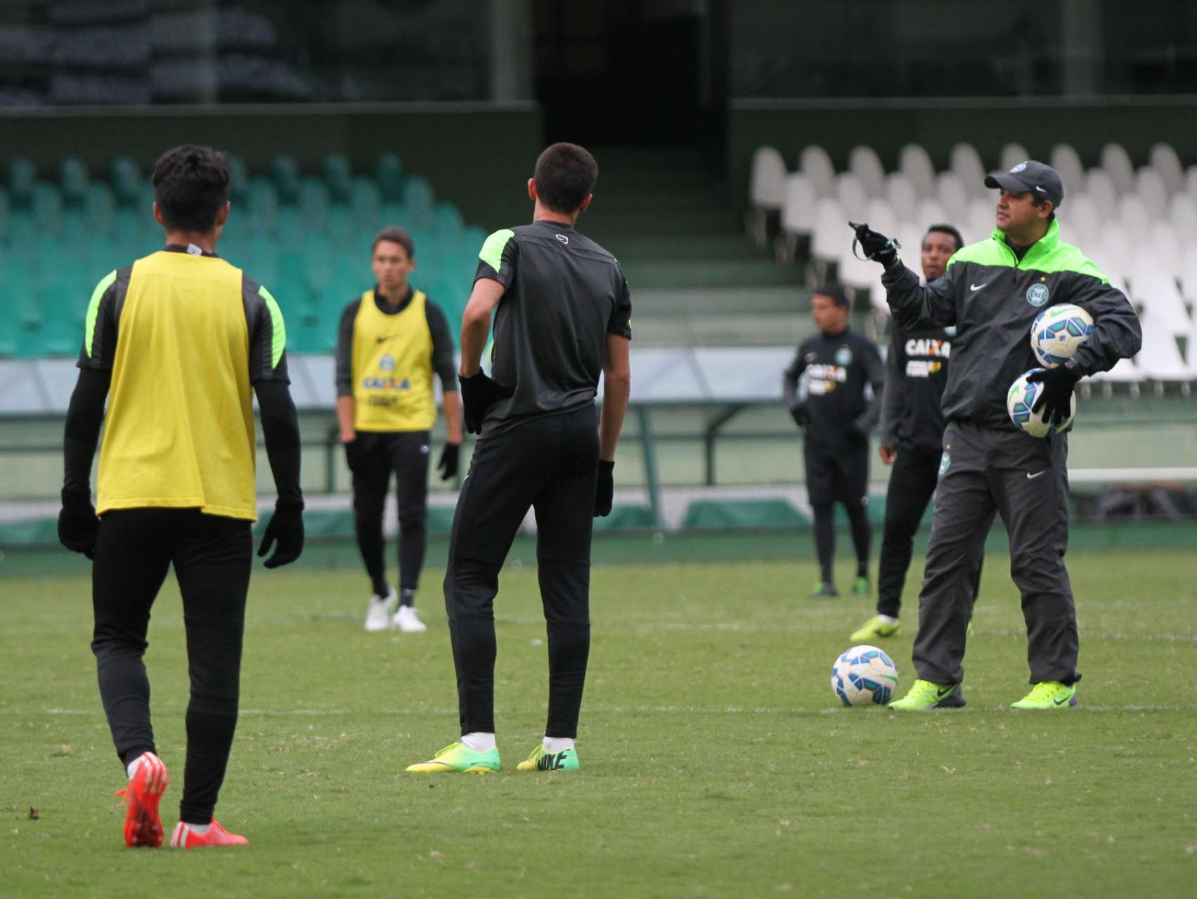 Treino em fotos