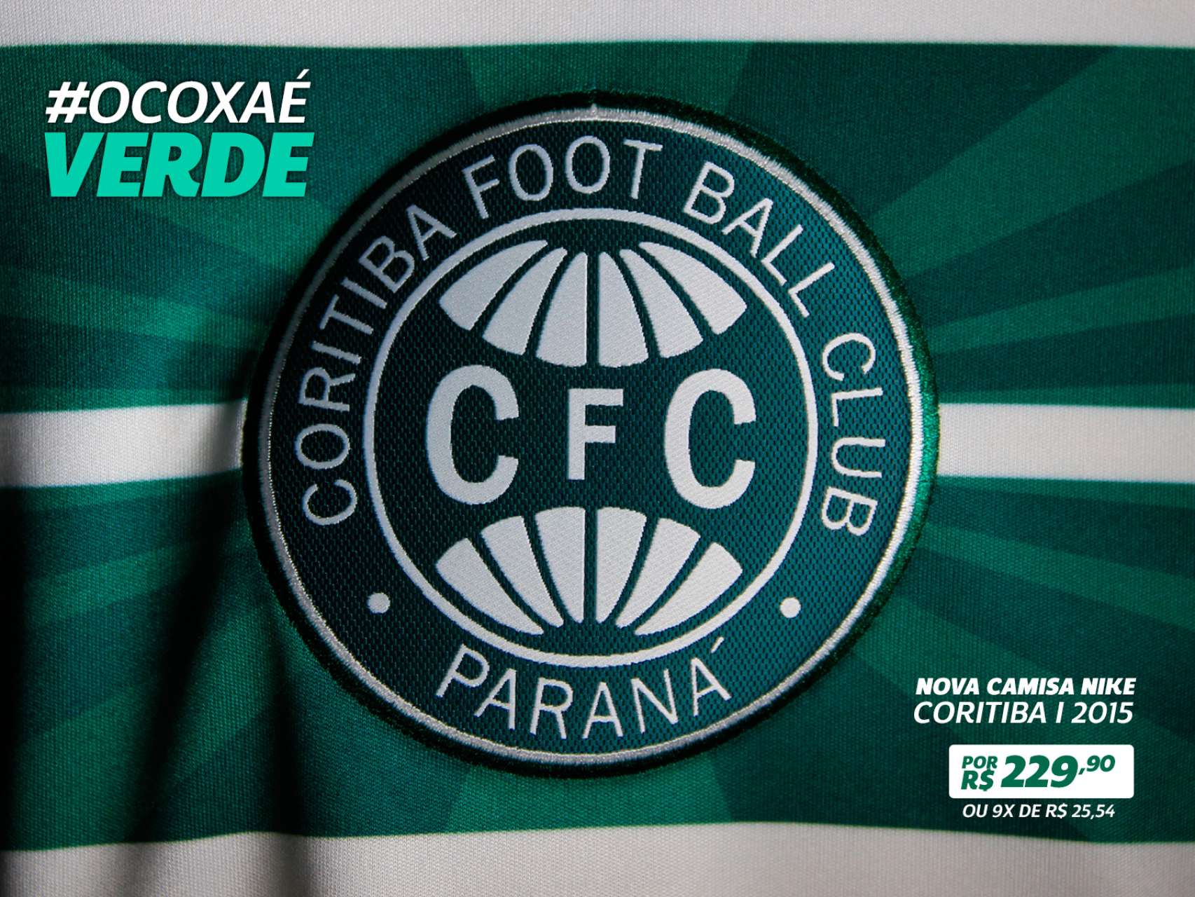 Garanta a sua camisa nova