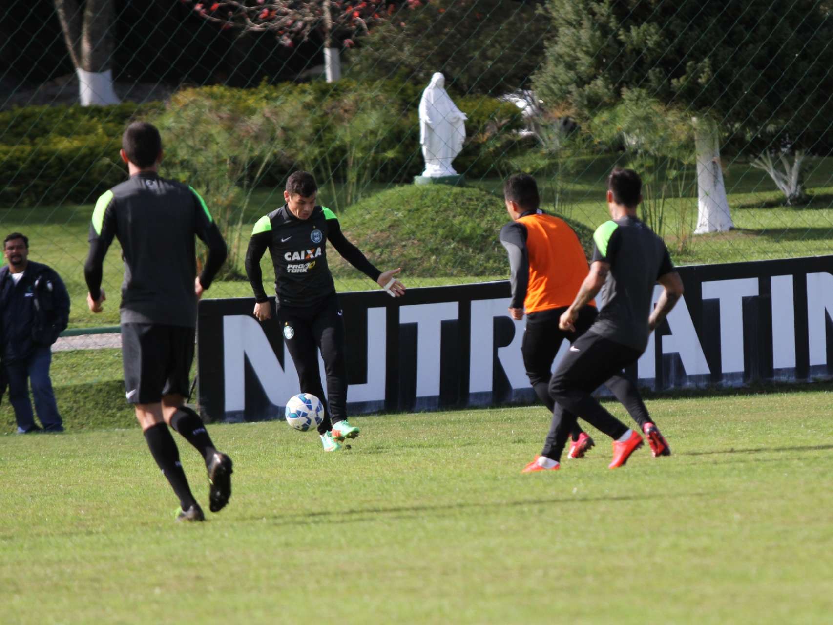 �ltimo treino em Curitiba