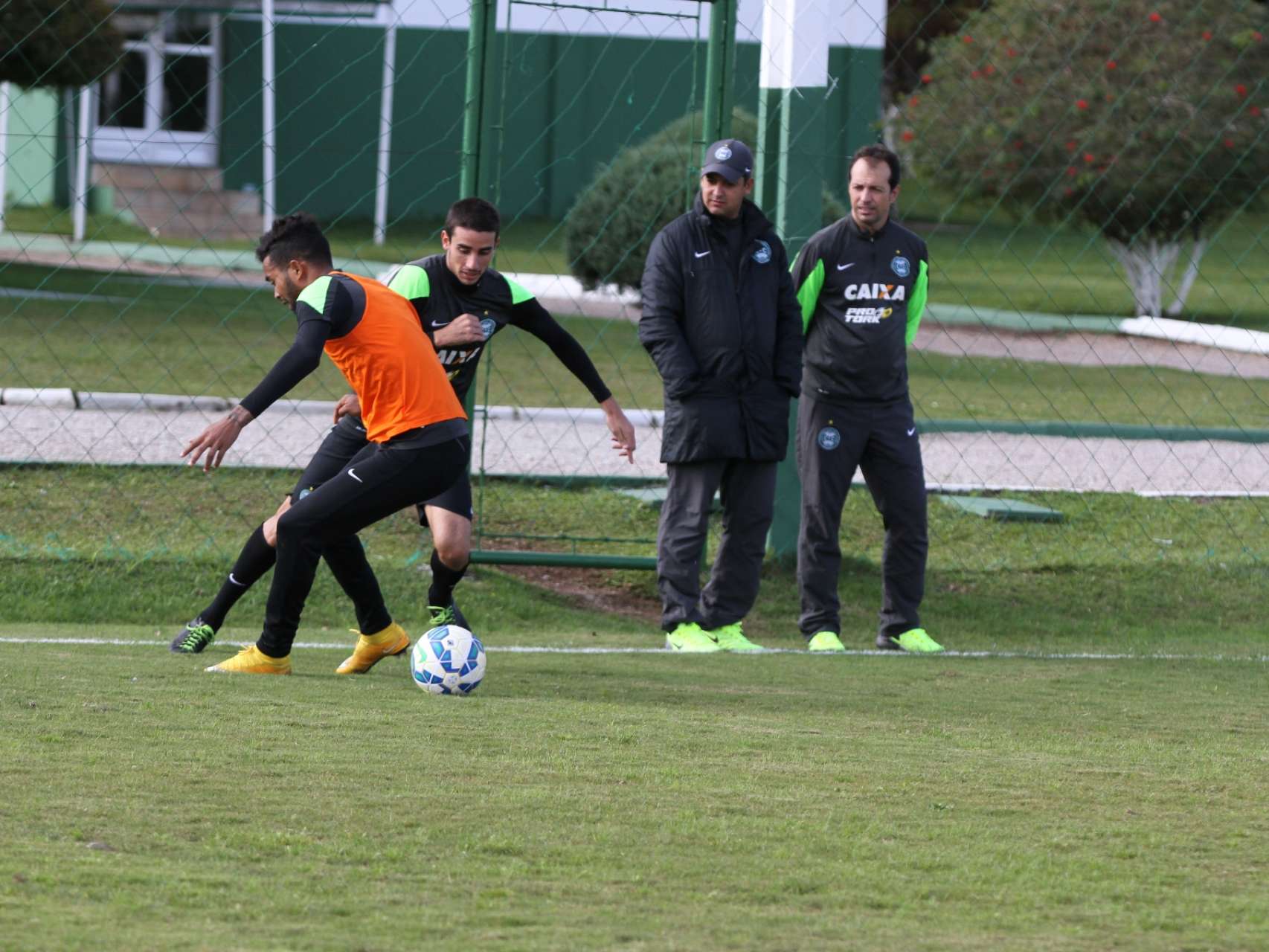 Imagens do treino