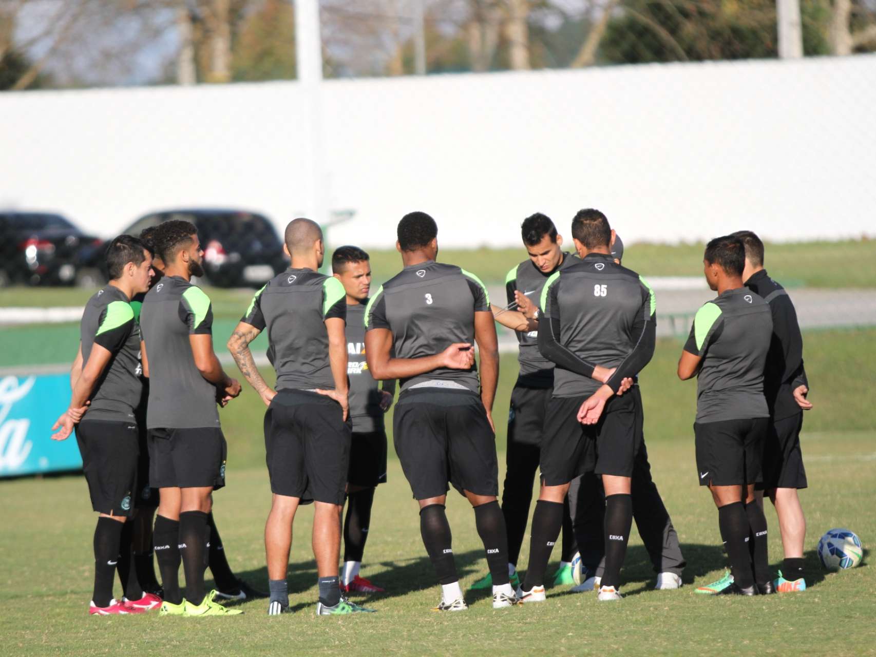 Galeria Coxa: treinamento