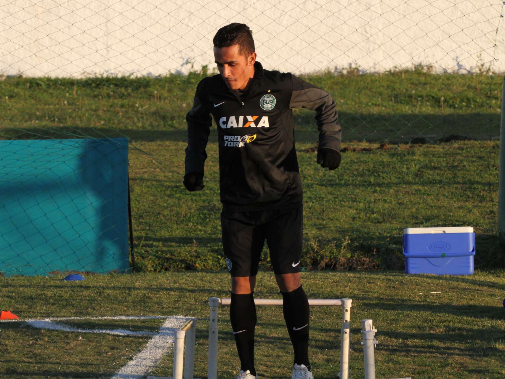 Galeria Coxa: treino