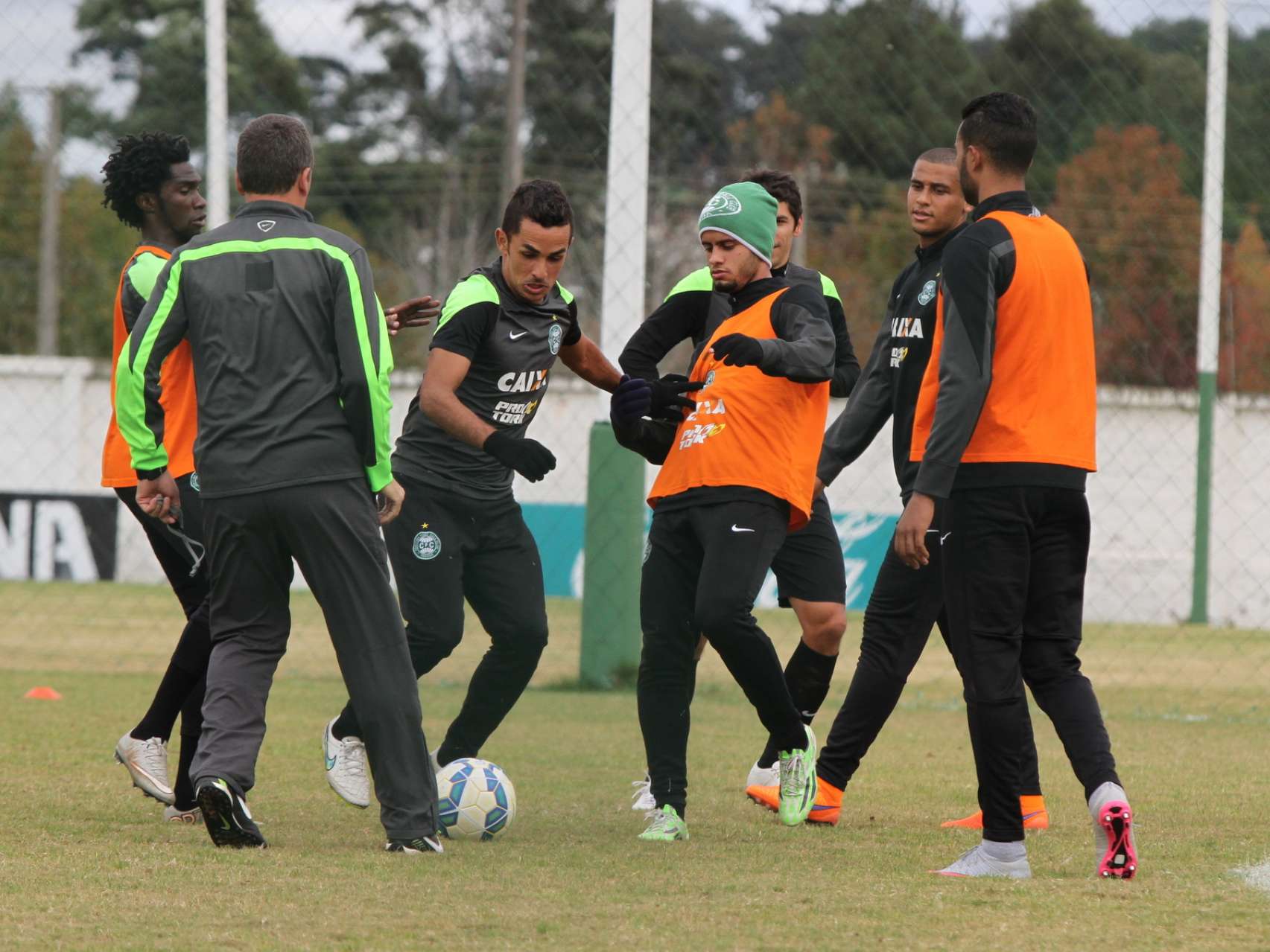 Galeria Coxa: �ltimo treino