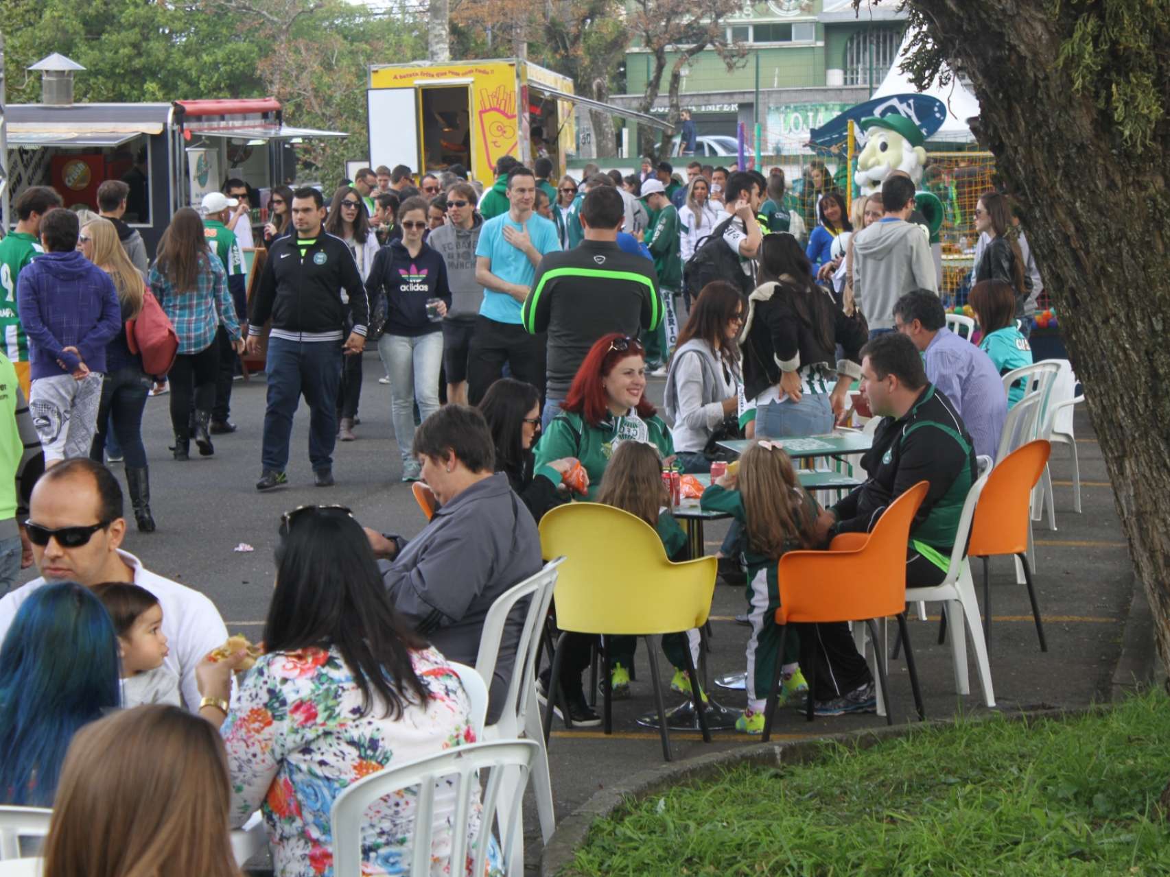 Torcida aprova Food Park