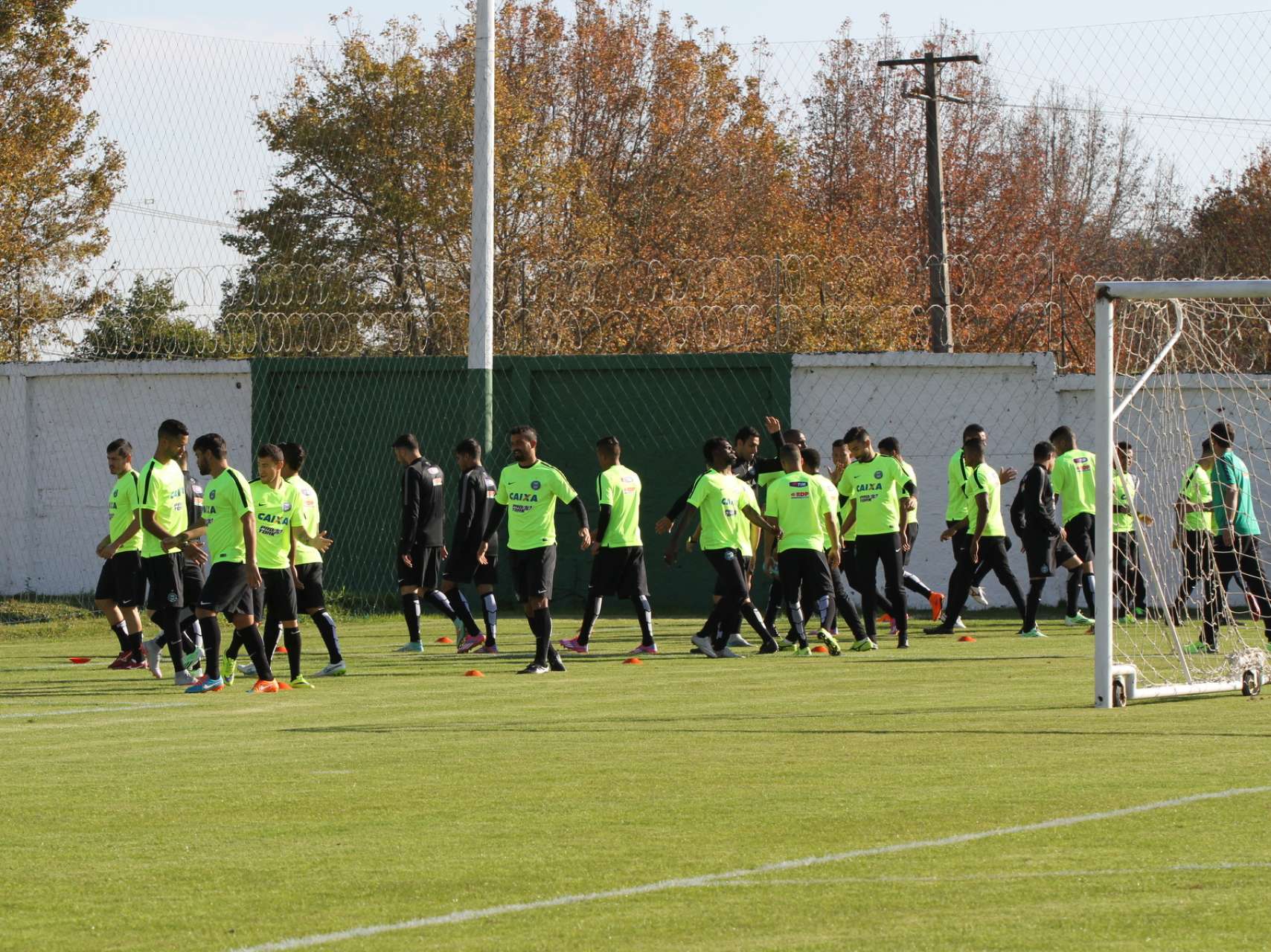 Galeria Coxa: Treino t�cnico