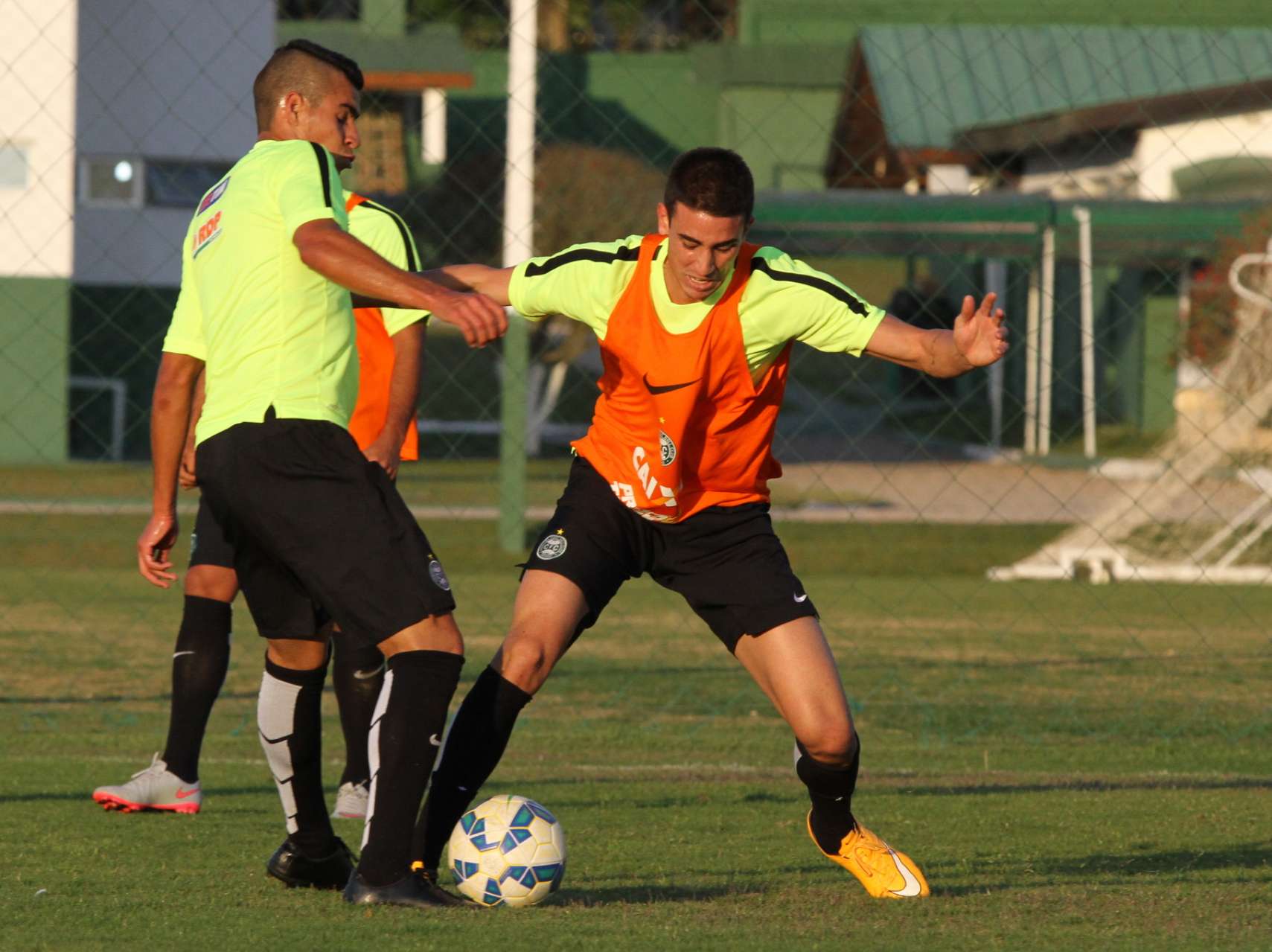 Treino em campo