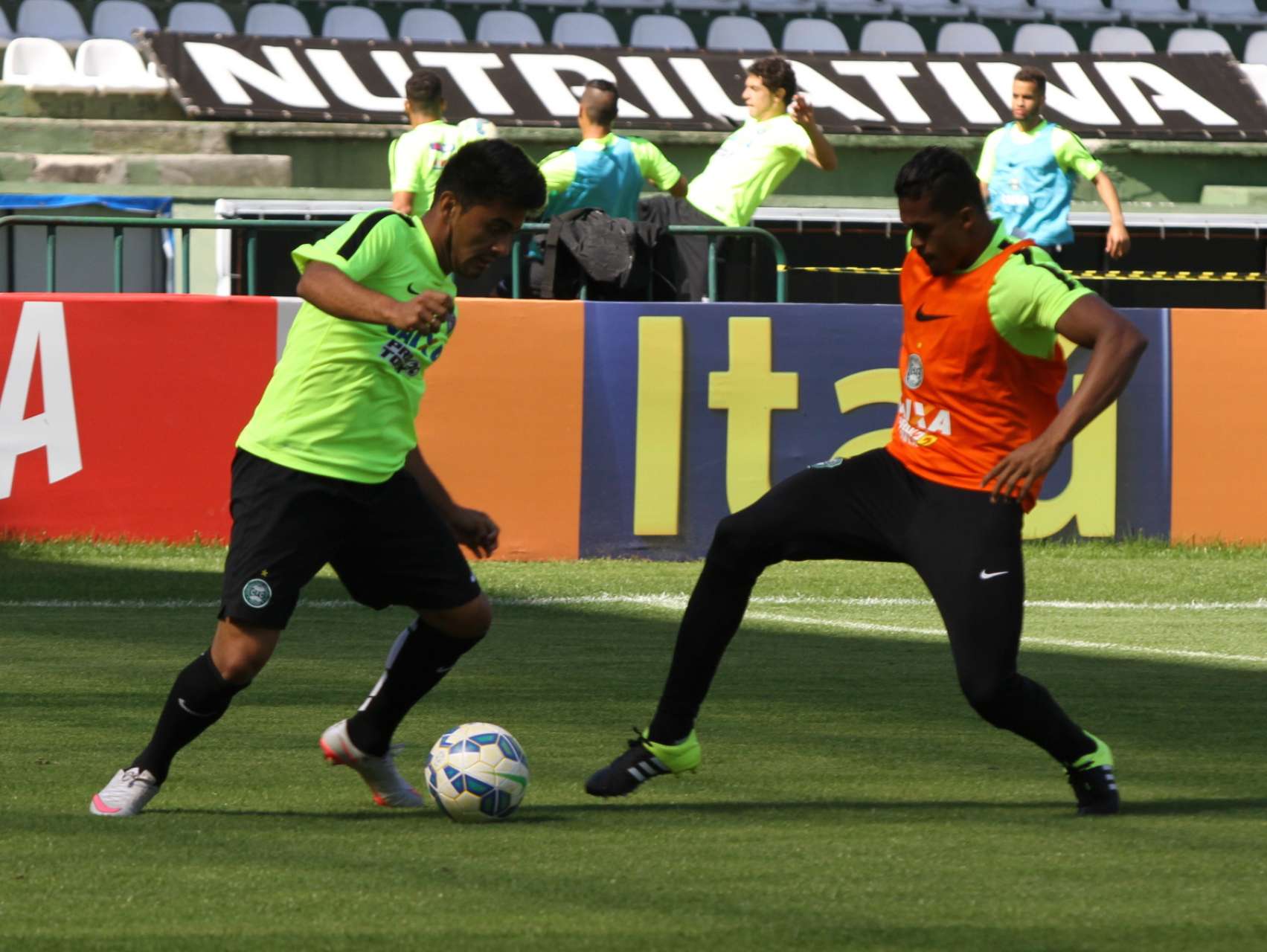 Galeria Coxa: treino de v�spera