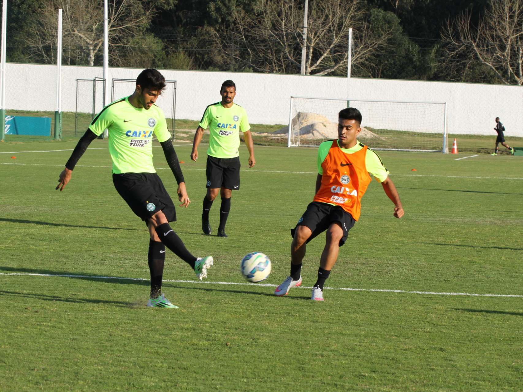 Imagens do treino