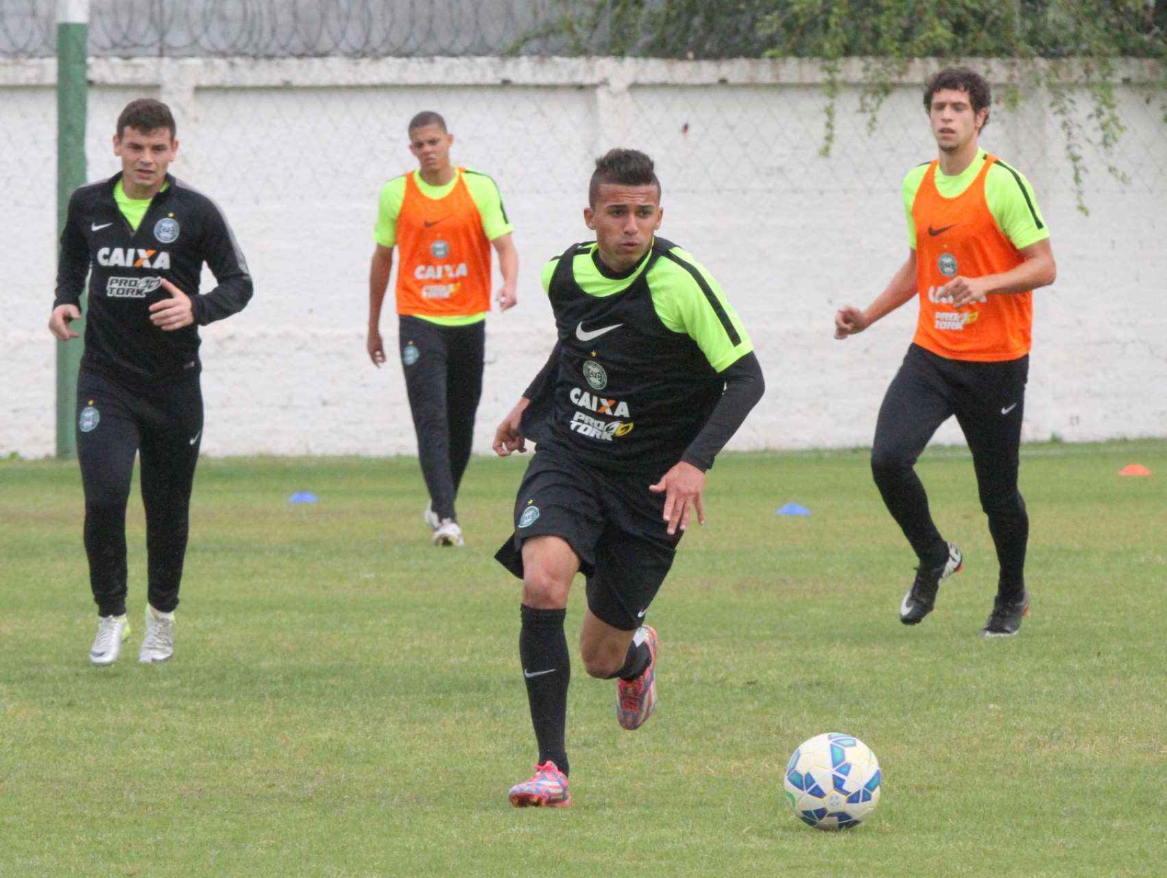 Fotos do treino