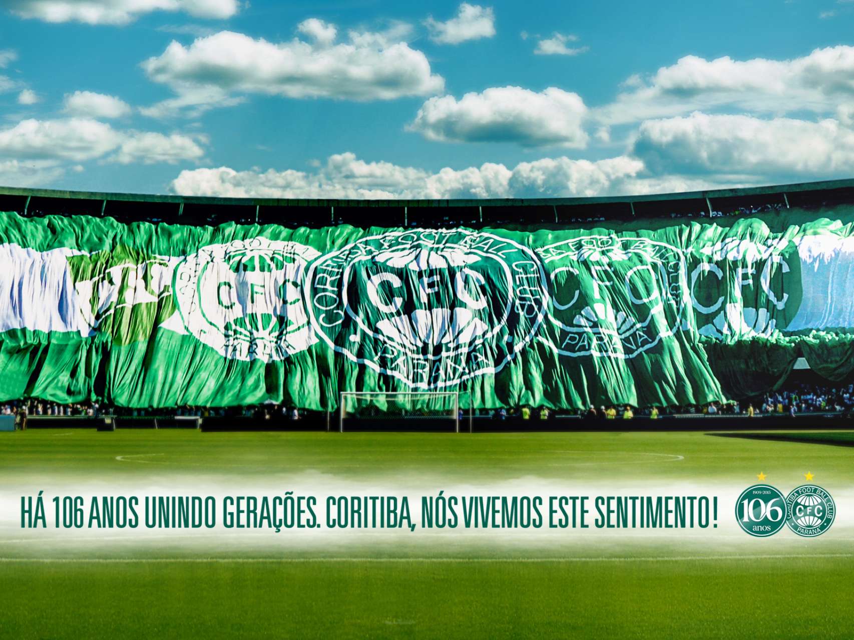 Parab�ns, Coritiba!