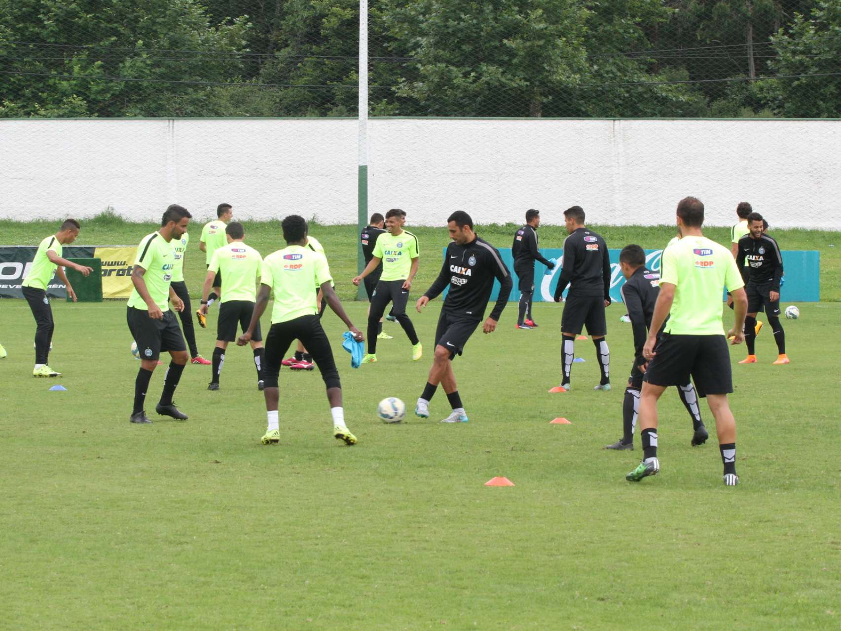 Treino em imagens