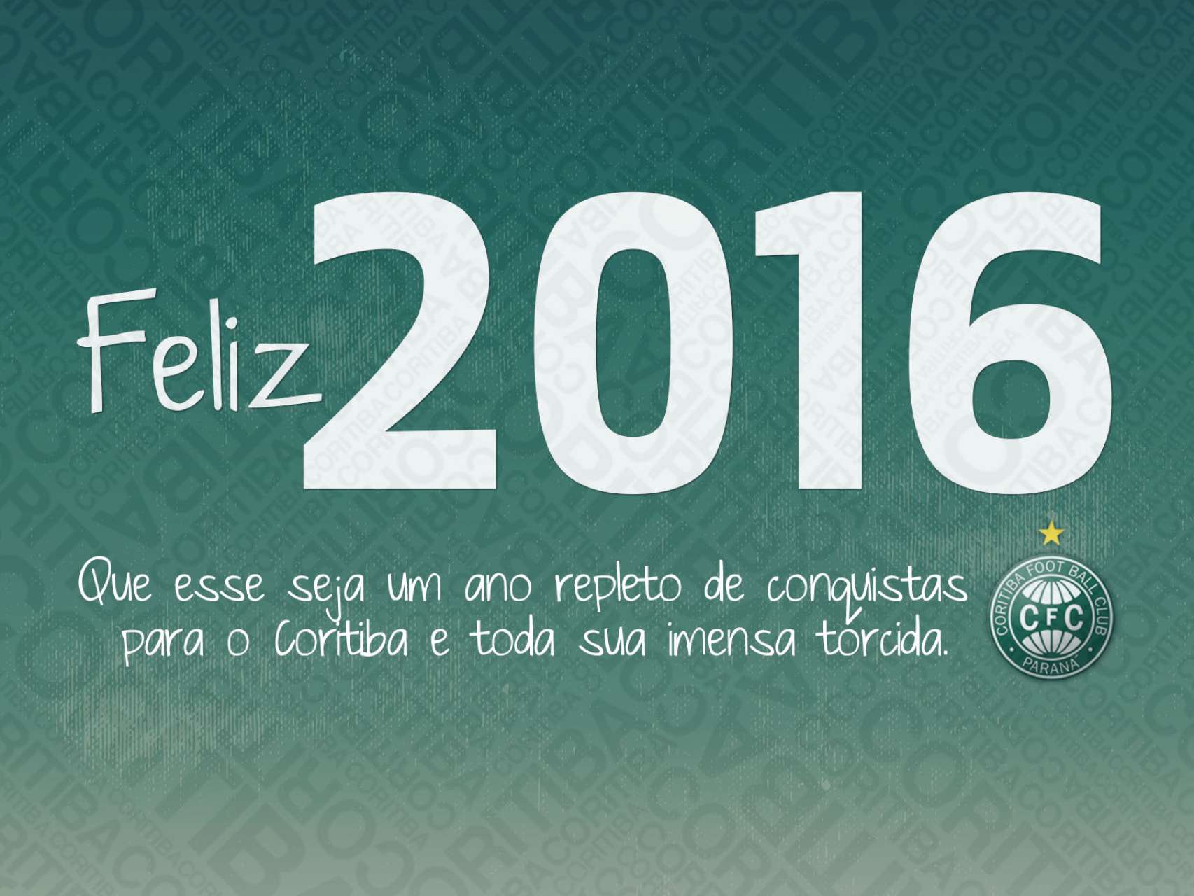 Feliz ano novo!