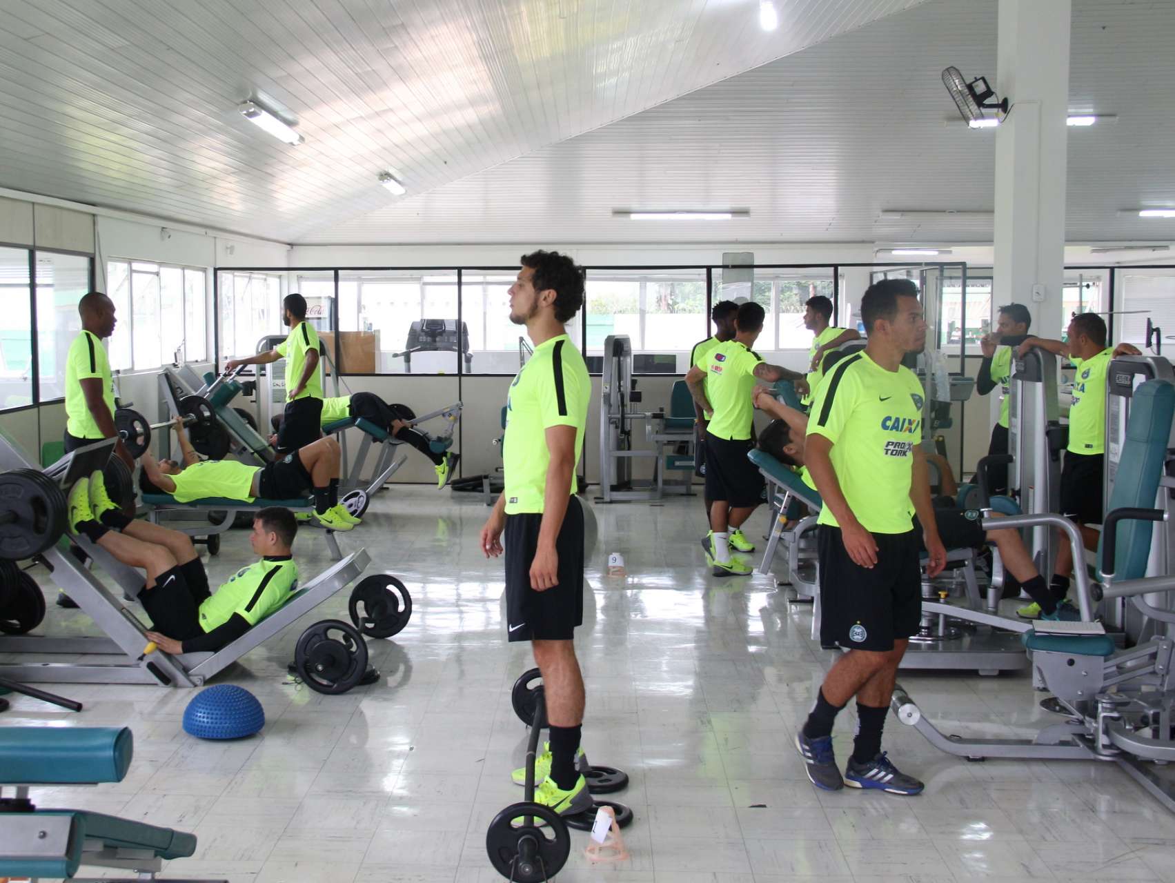 Galeria do treino