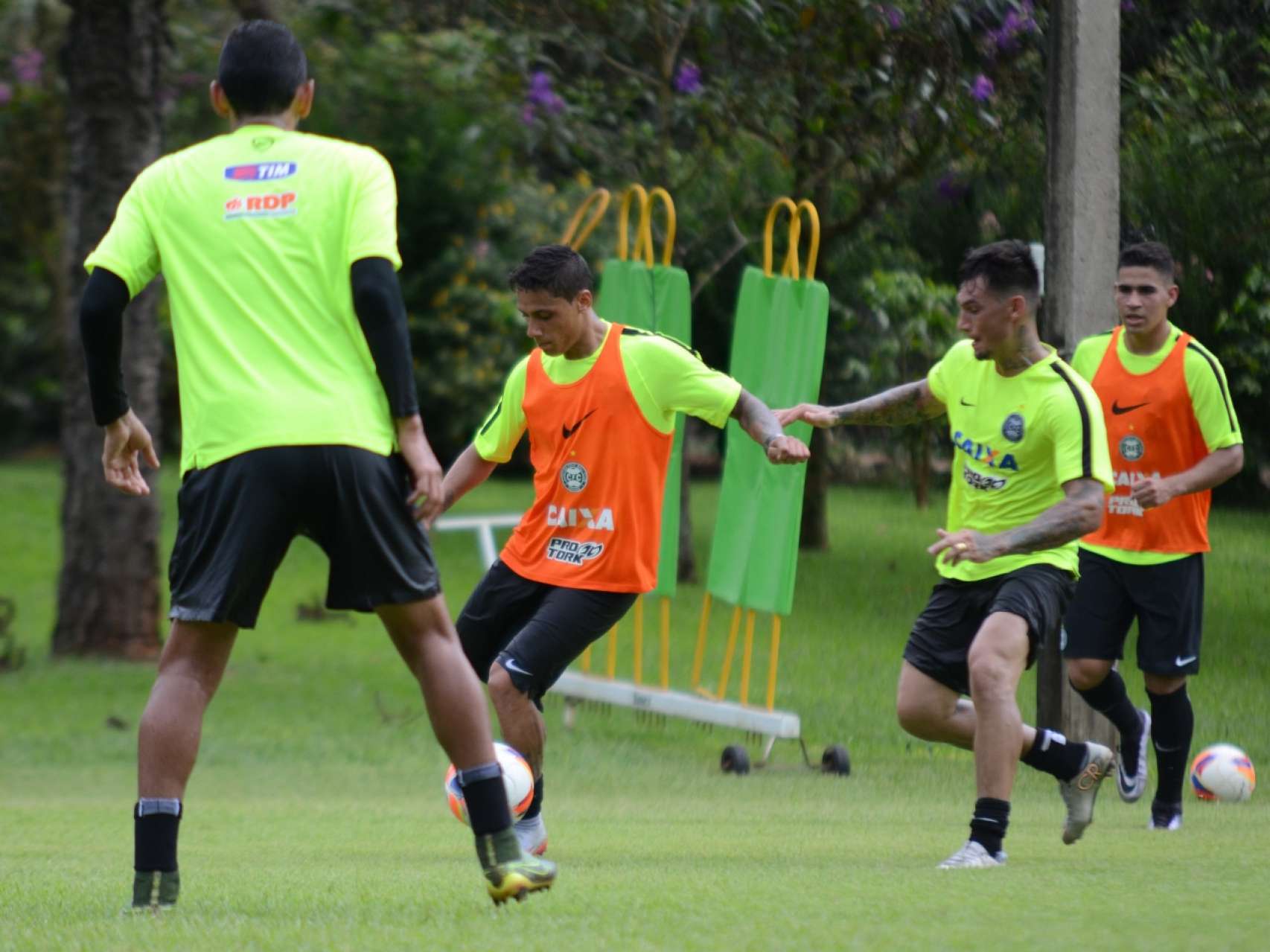 Primeiro treino em Foz