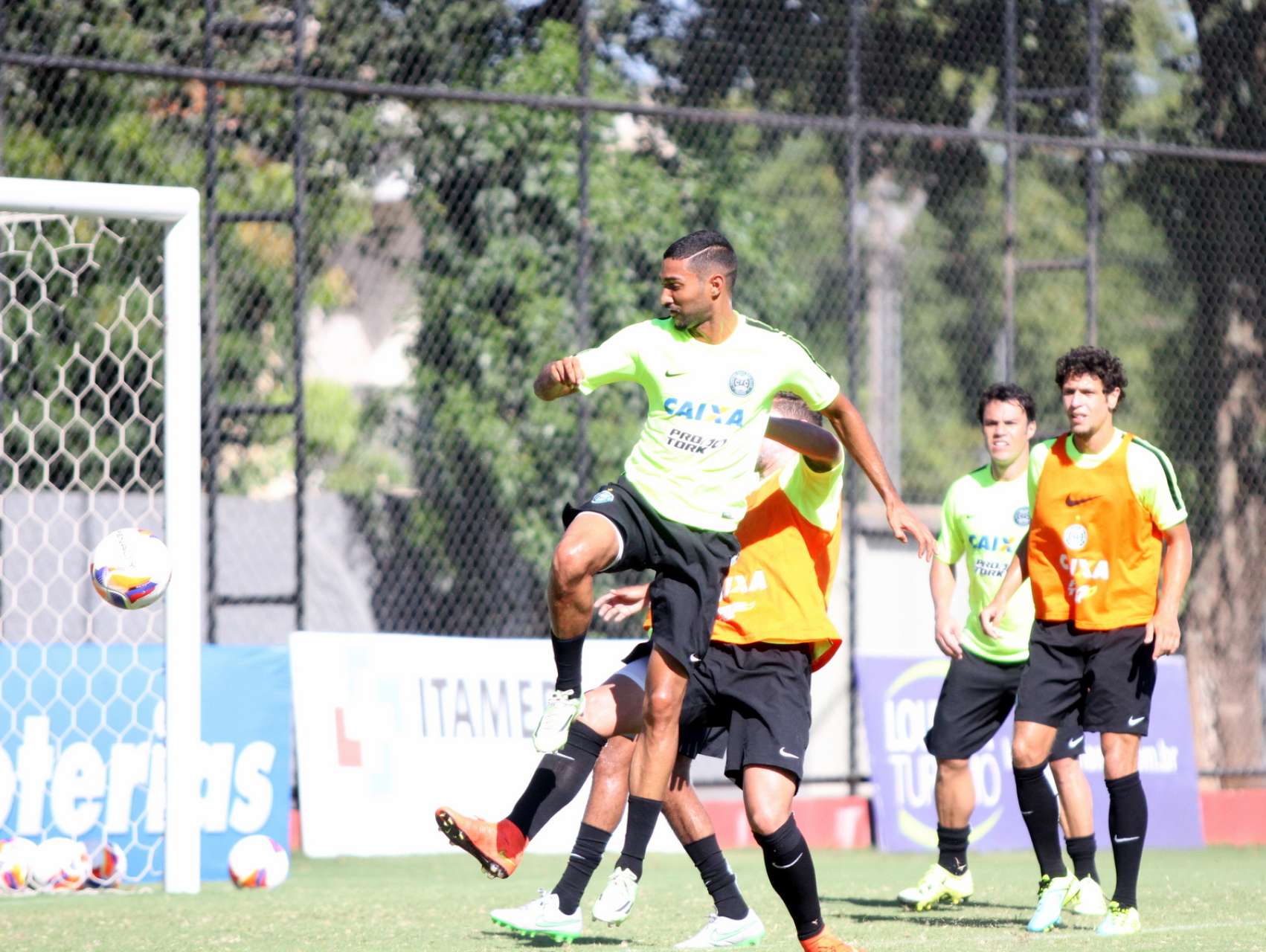 Treino em campo
