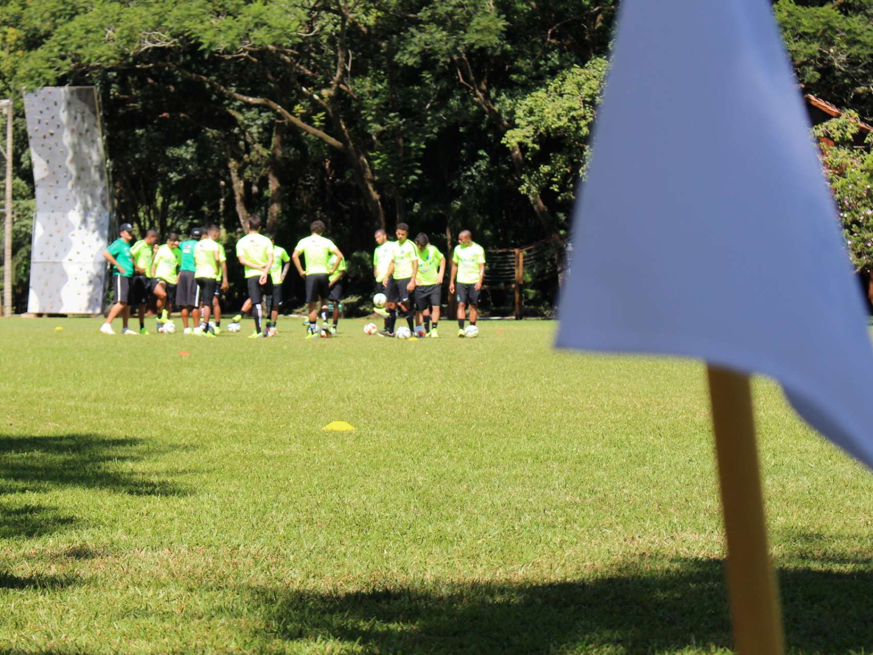 �ltimo treino em Foz