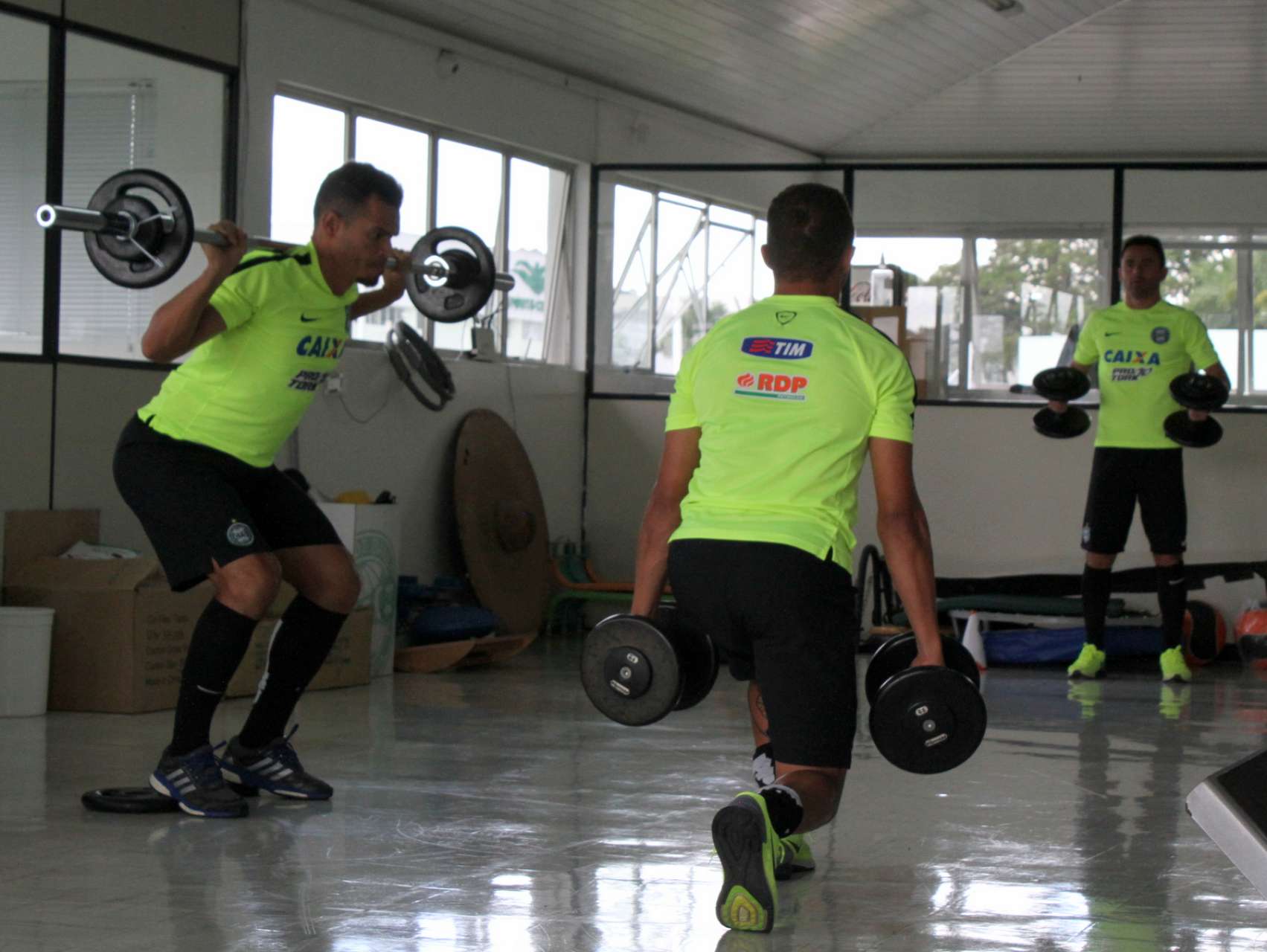 Galeria do treino