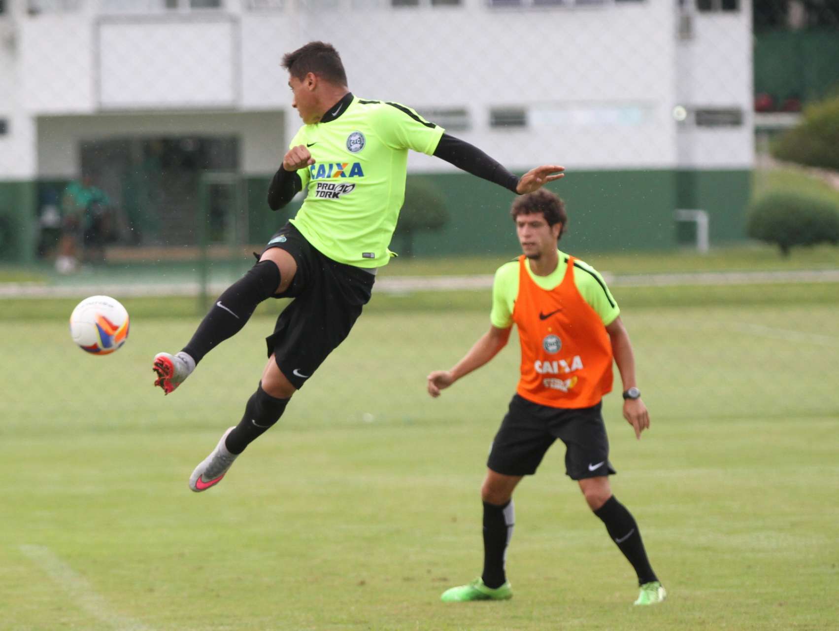 Treino em fotos